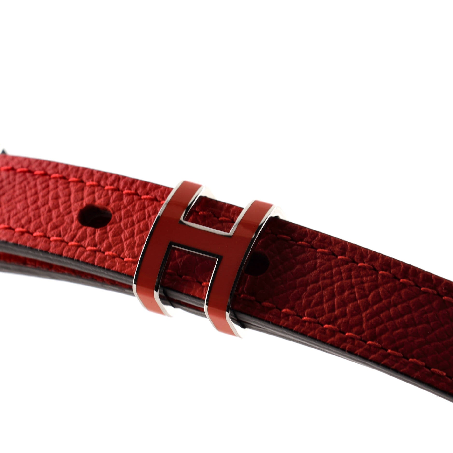 Hermes Pop H Belt Leather Thin