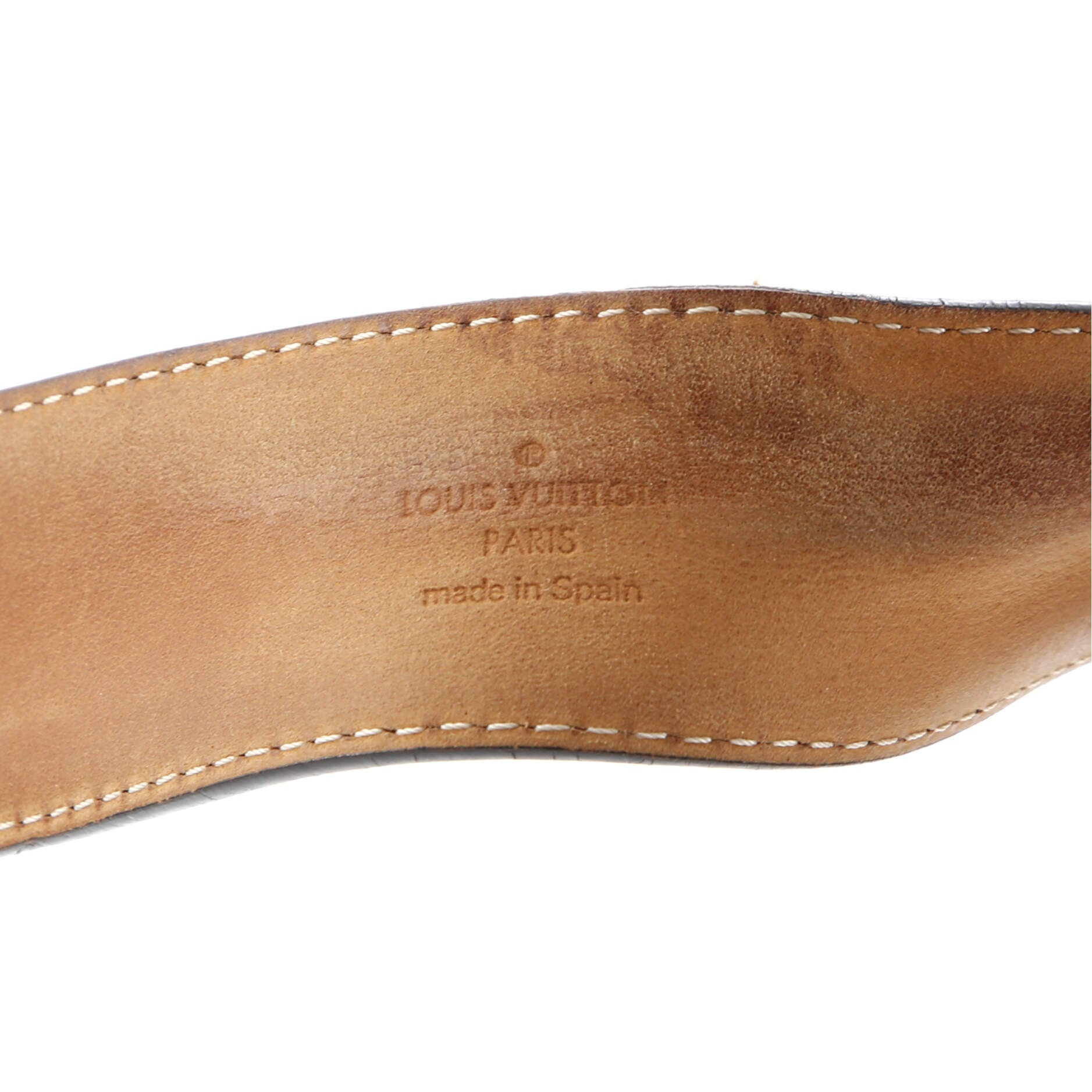 Louis Vuitton LV Initiales Belt Monogram Canvas Wide