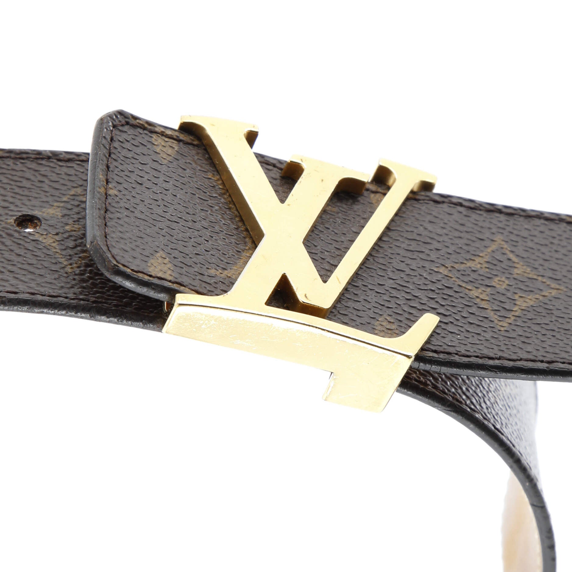 Louis Vuitton LV Initiales Belt Monogram Canvas Wide