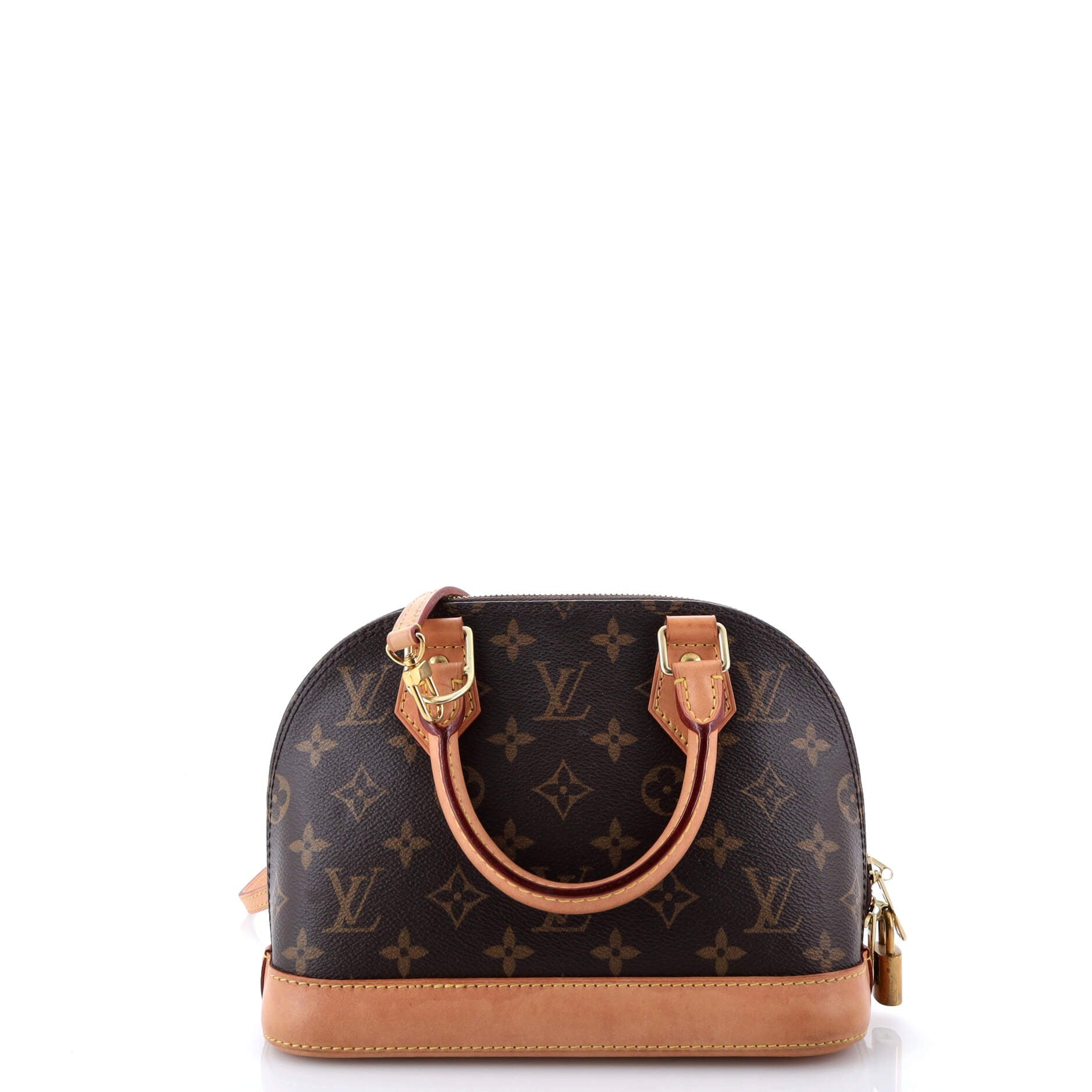 Louis Vuitton Alma Handbag Monogram Canvas BB