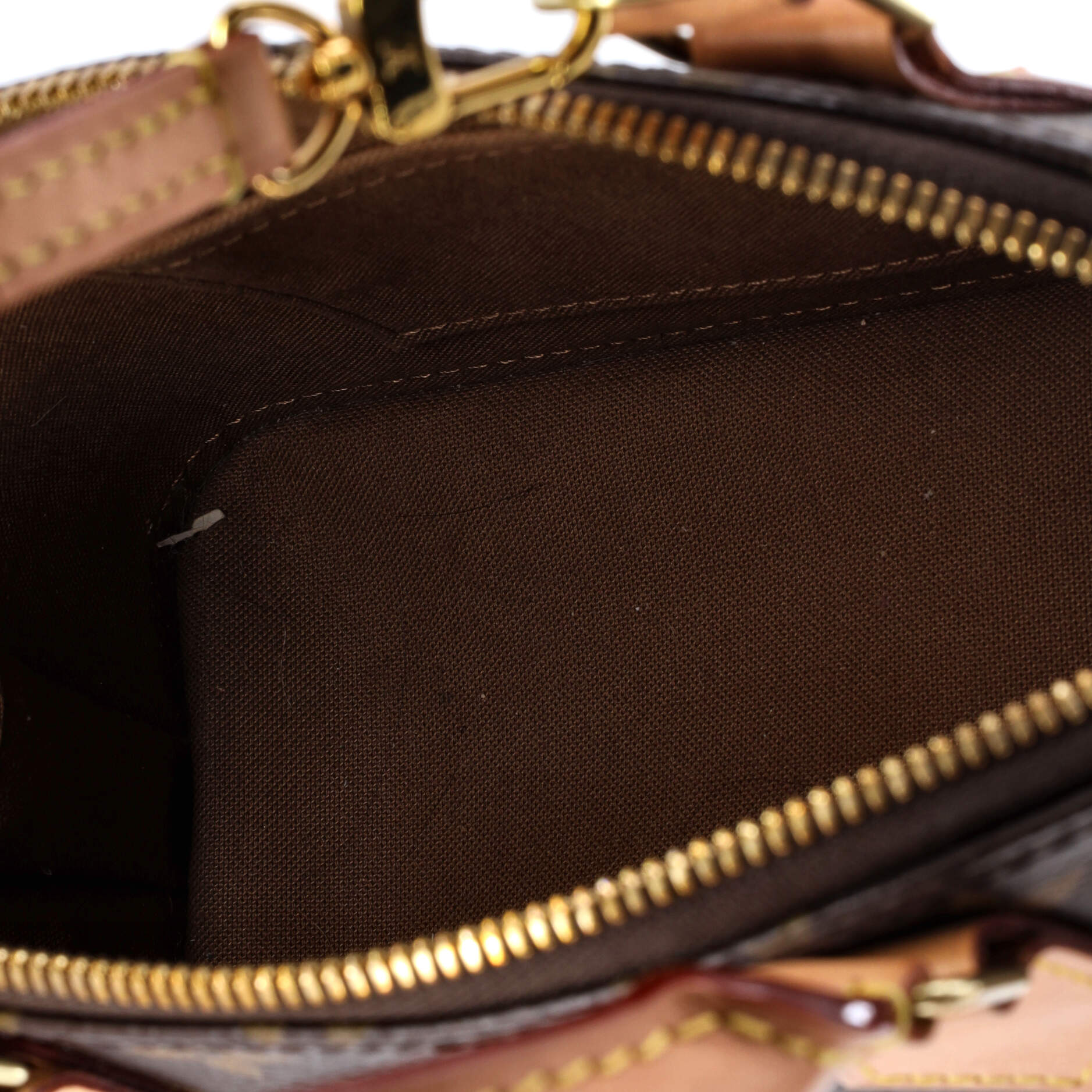 Louis Vuitton Alma Handbag Monogram Canvas BB