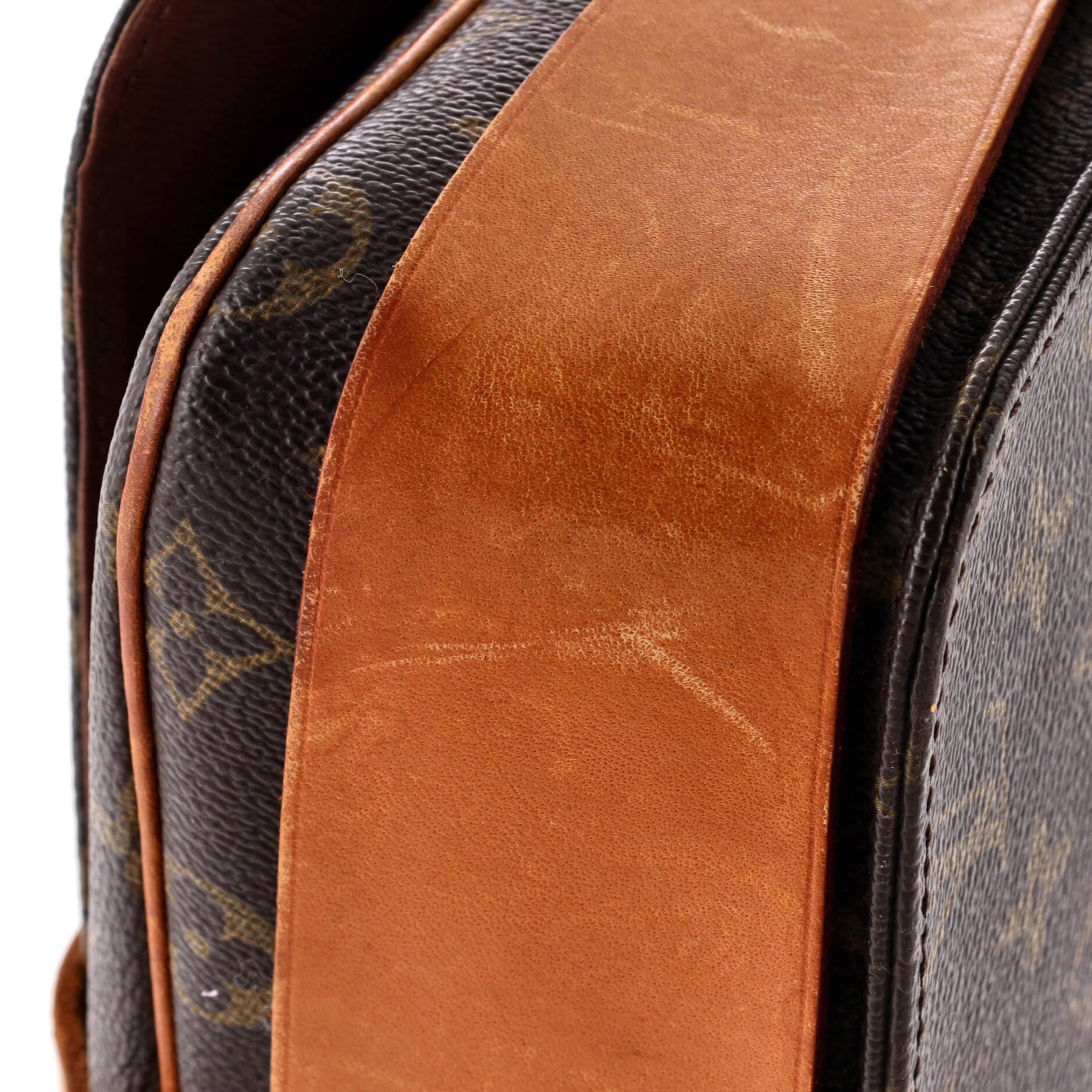 Louis Vuitton Cartouchiere Handbag Monogram Canvas GM