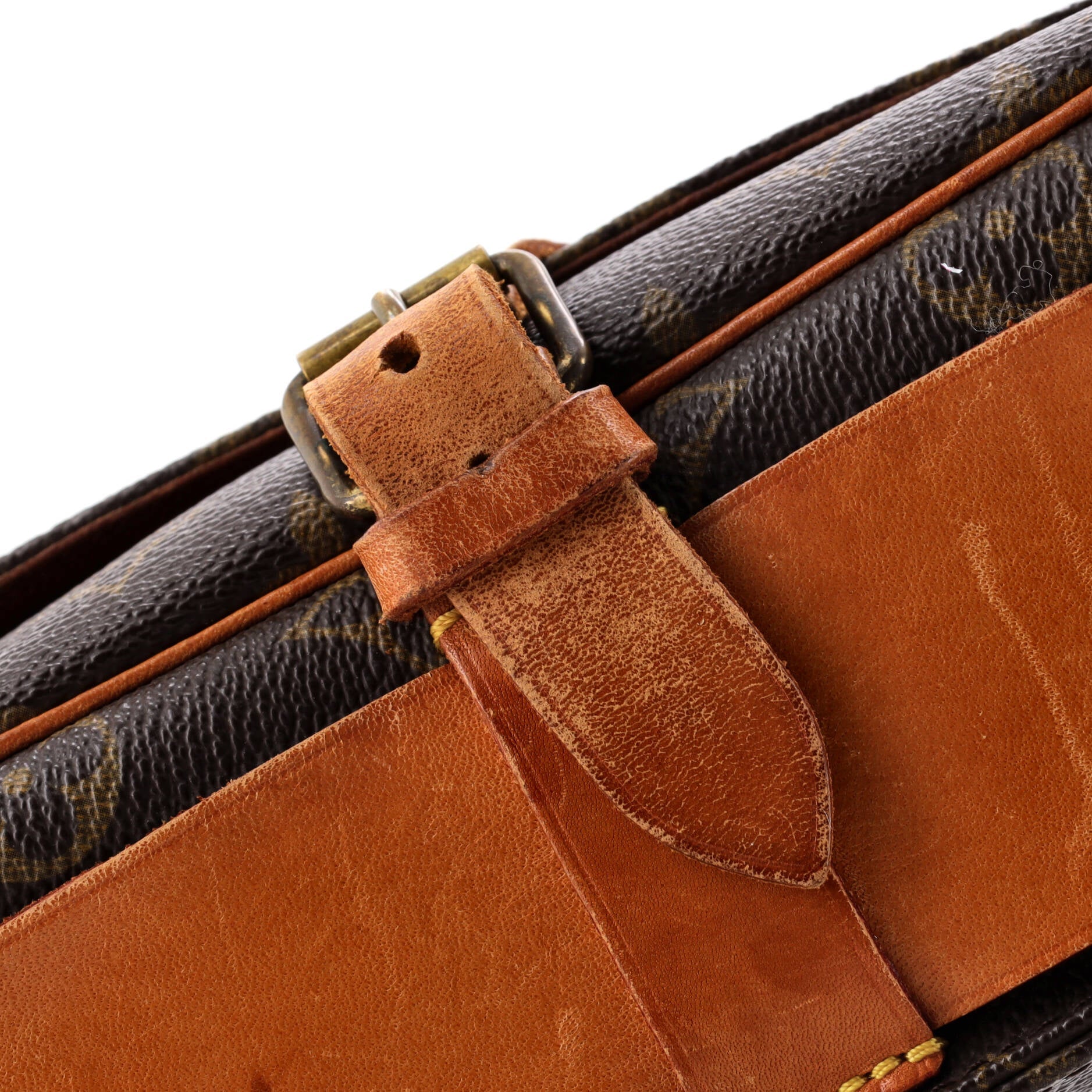 Louis Vuitton Cartouchiere Handbag Monogram Canvas GM