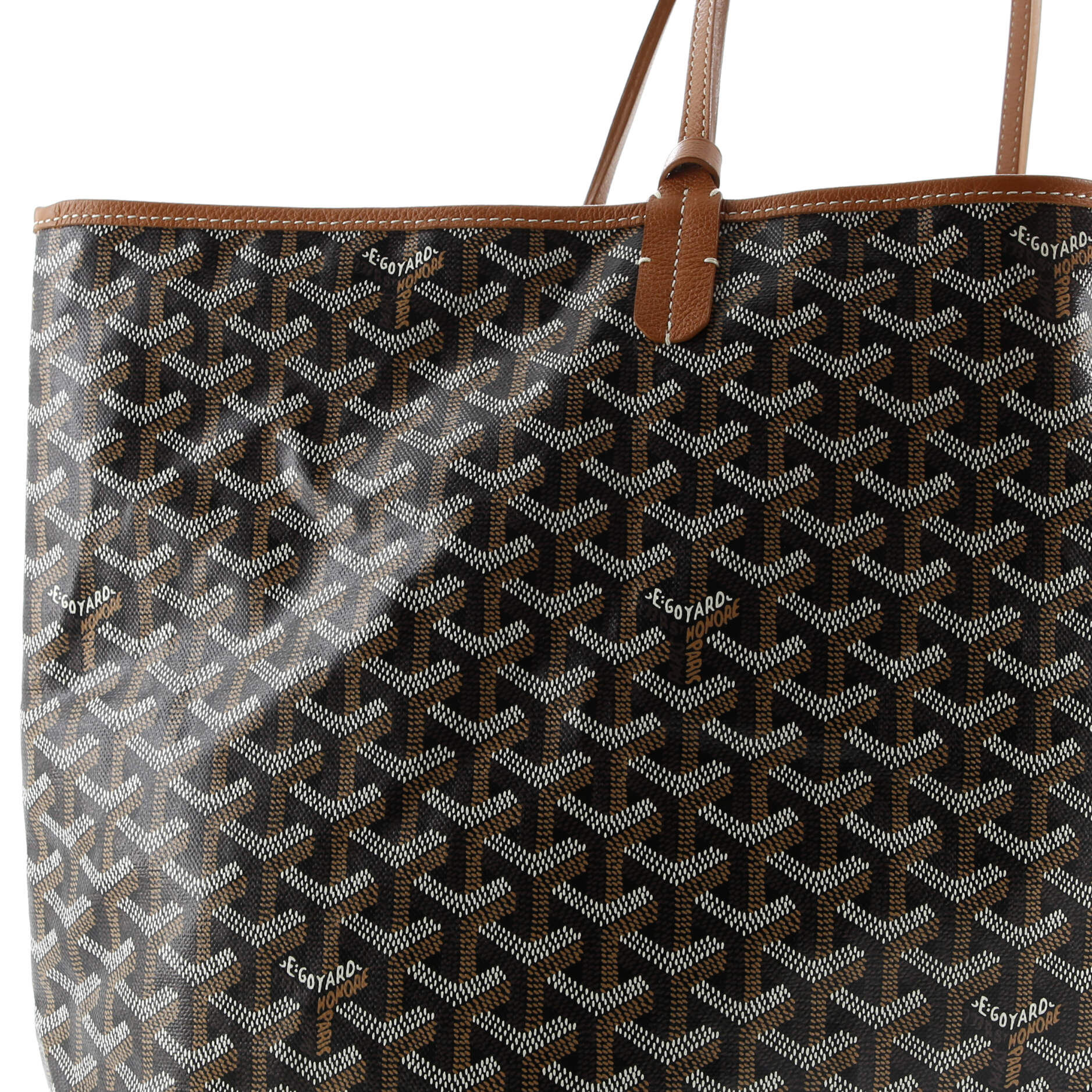 Goyard Saint Louis Tote Coated Canvas GM
