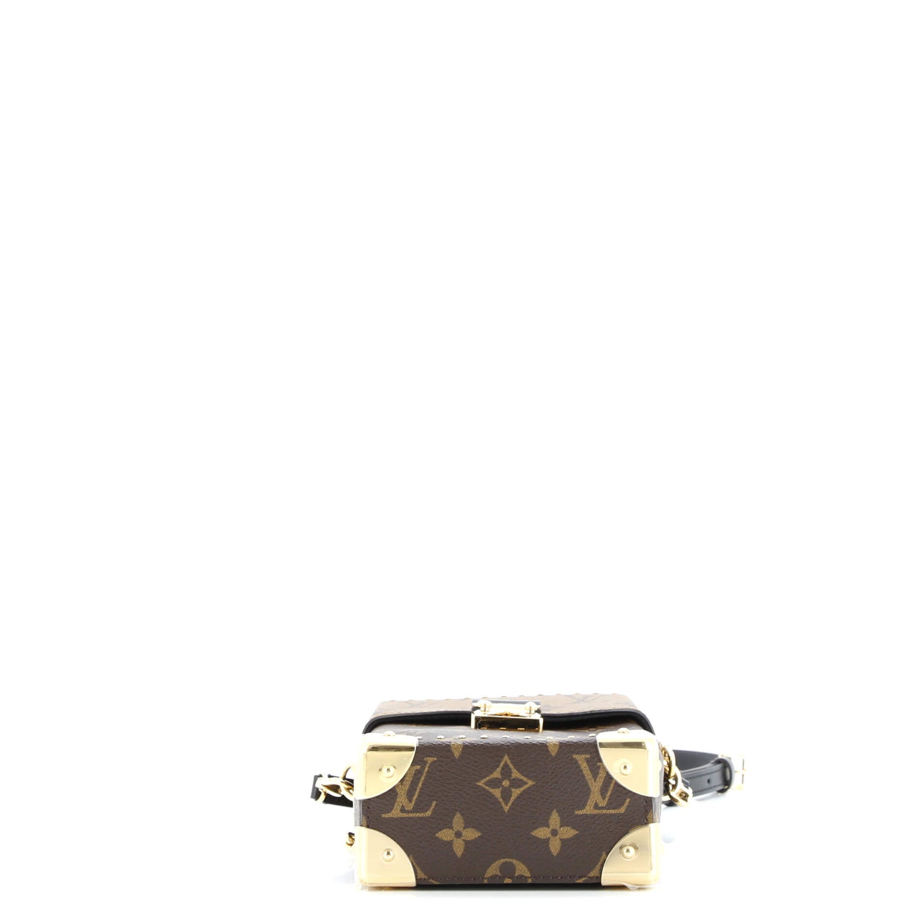 Louis Vuitton Camera Box NM Handbag Studded Reverse Monogram Canvas