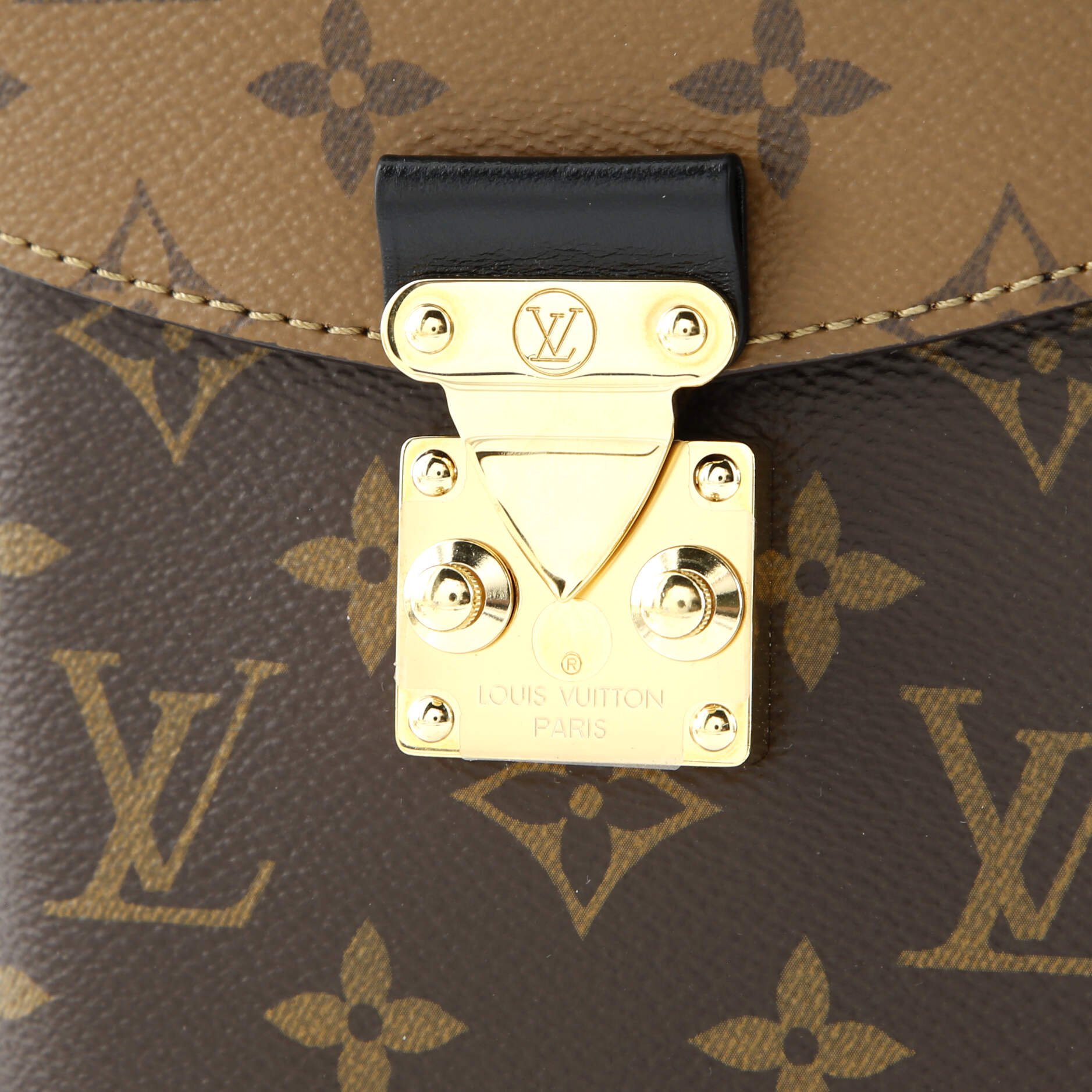 Louis Vuitton Camera Box NM Handbag Studded Reverse Monogram Canvas