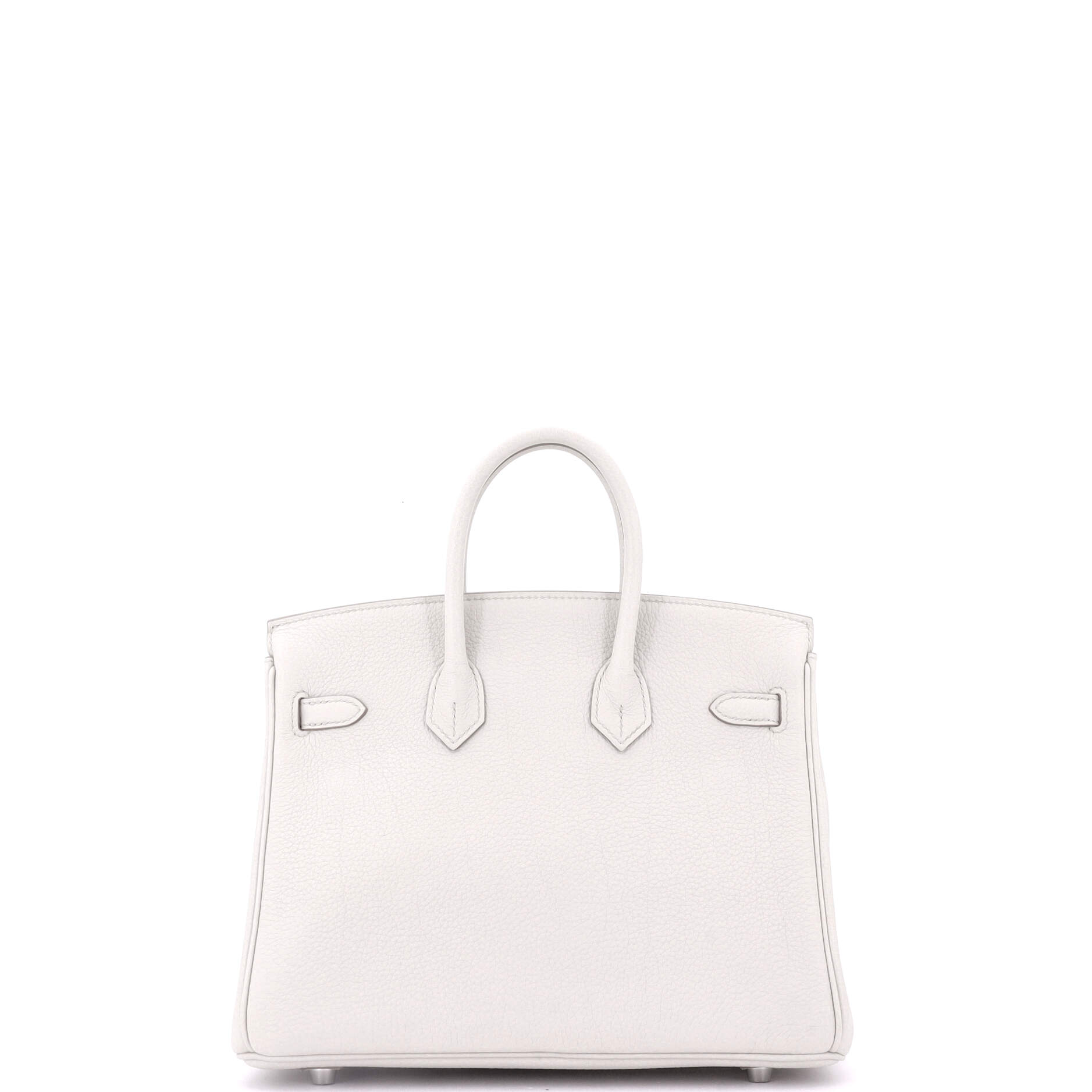 Hermes Birkin Handbag Light Togo with Palladium Hardware 25