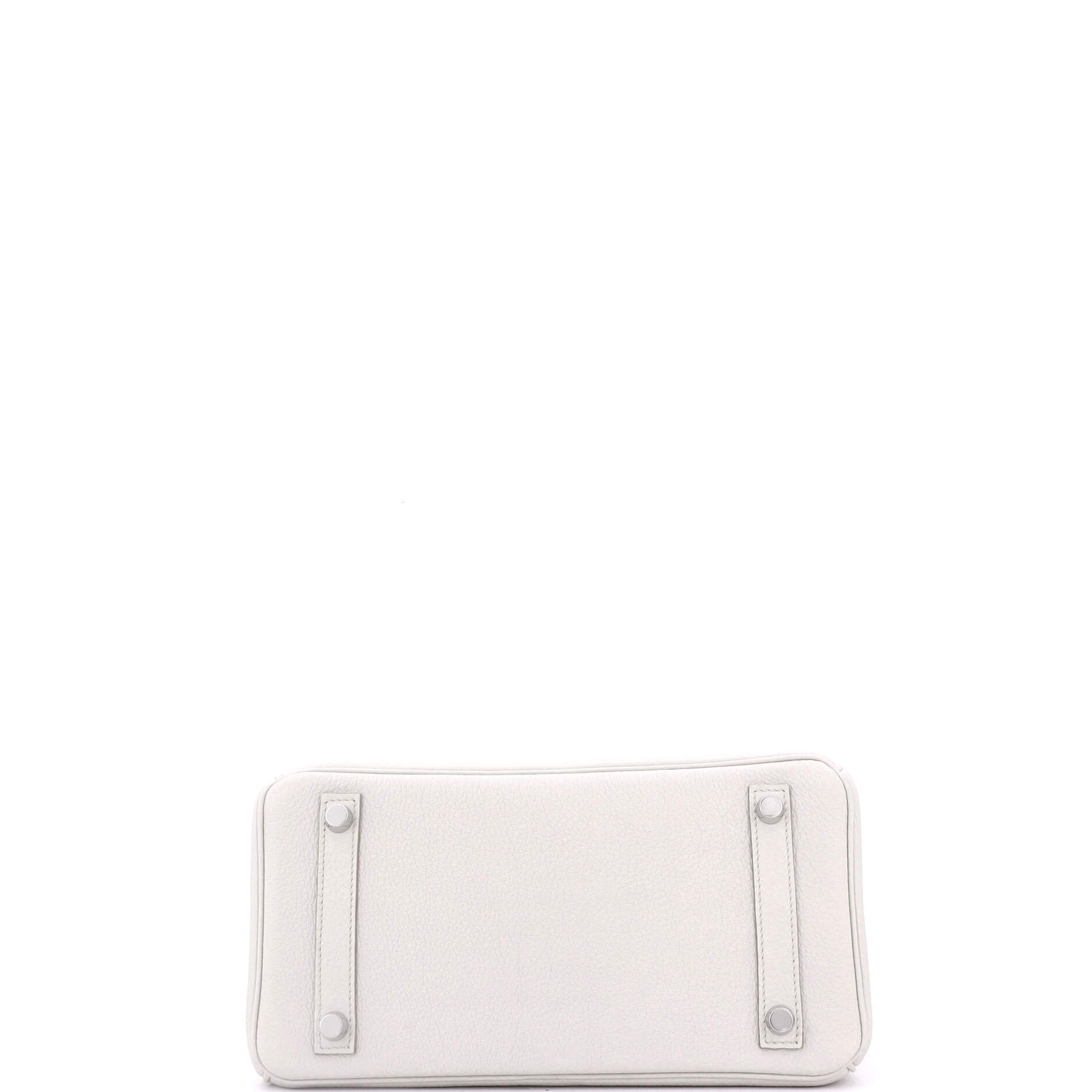 Hermes Birkin Handbag Light Togo with Palladium Hardware 25