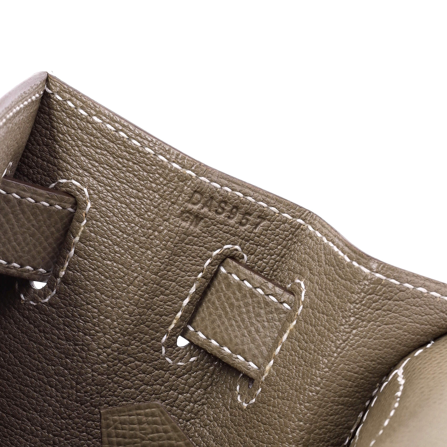 Hermes Kelly Handbag Grey Epsom with Gold Hardware 28