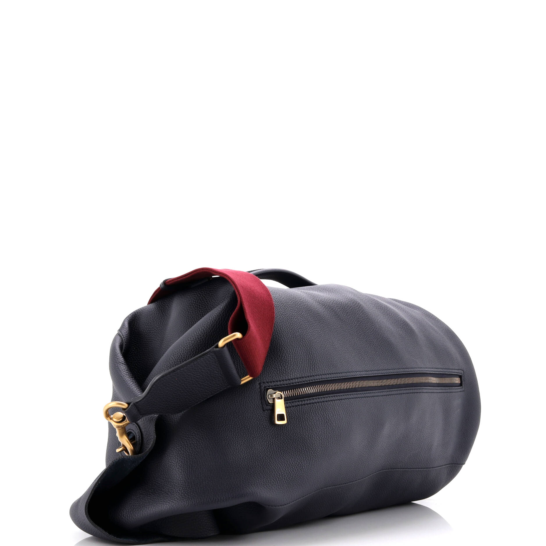 Gucci Duffle Sling Bag Leather Large