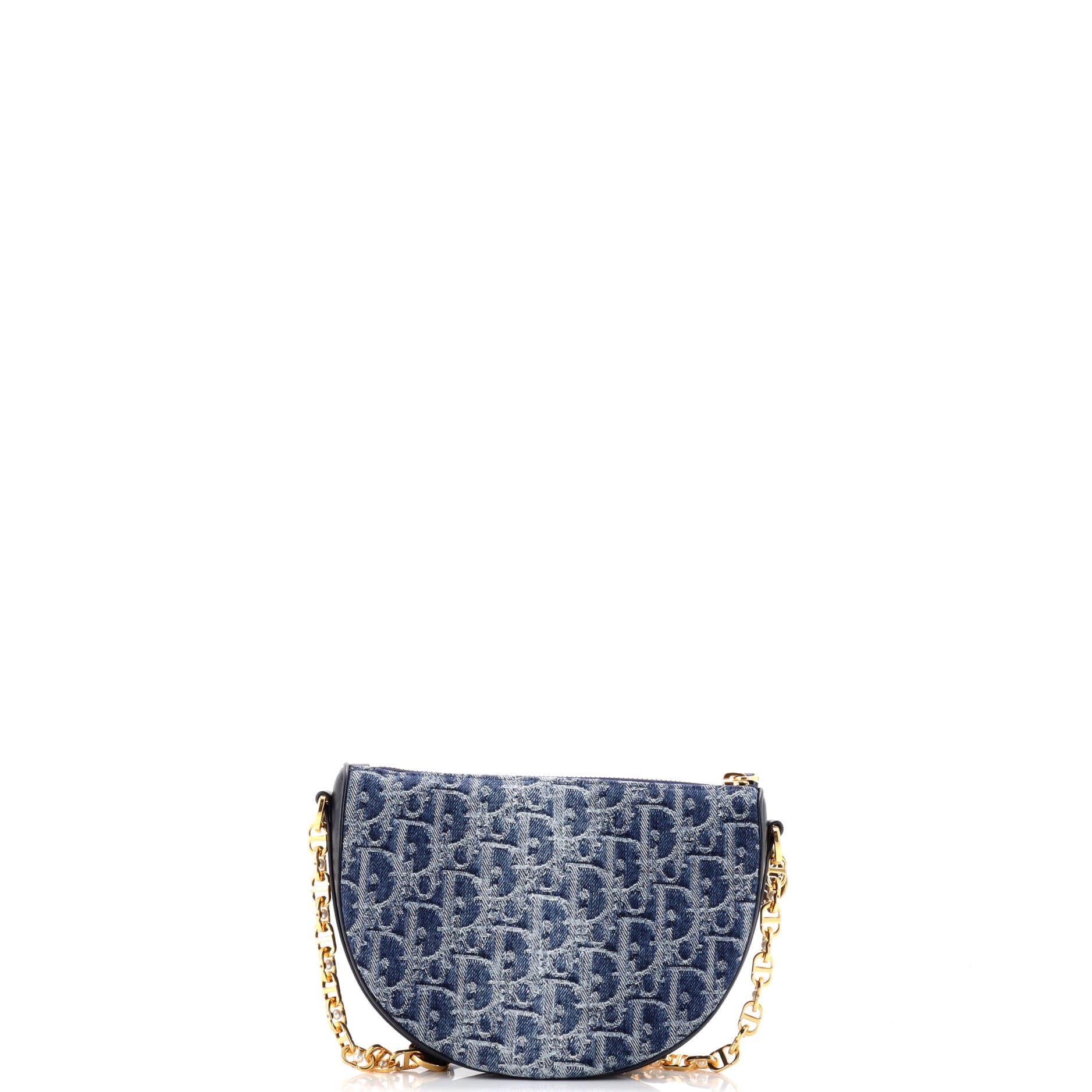 Christian Dior Diorstar Callisto Handbag Oblique Denim