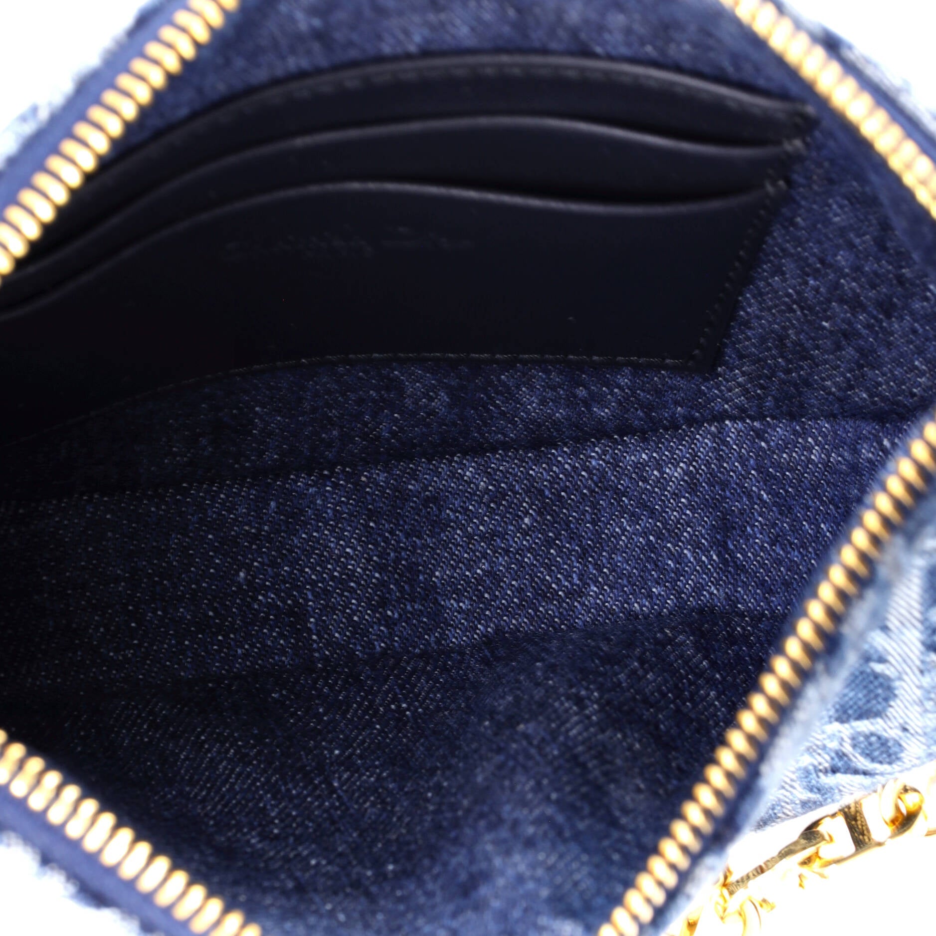 Christian Dior Diorstar Callisto Handbag Oblique Denim