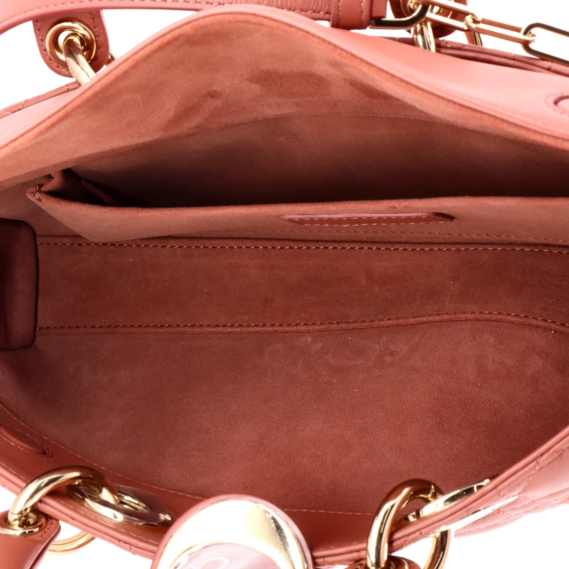 Christian Dior Lady D-Joy Bag Cannage Quilt Lambskin Medium