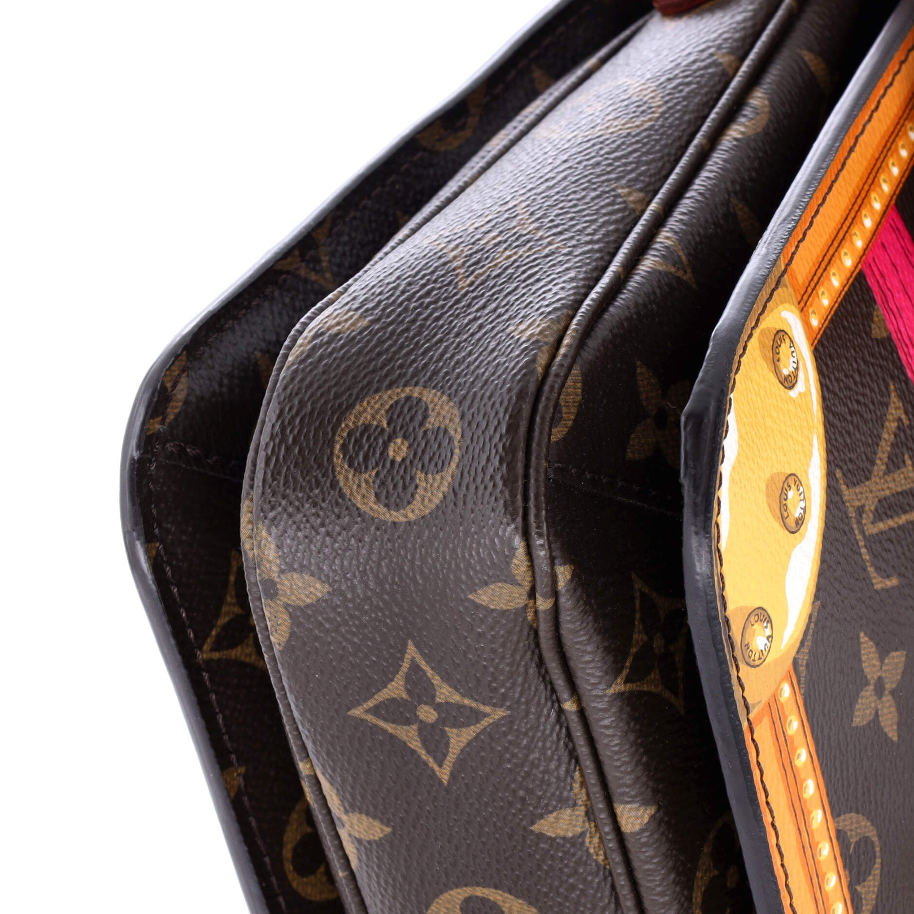 Louis Vuitton Pochette Metis Limited Edition Summer Trunks Monogram Canvas