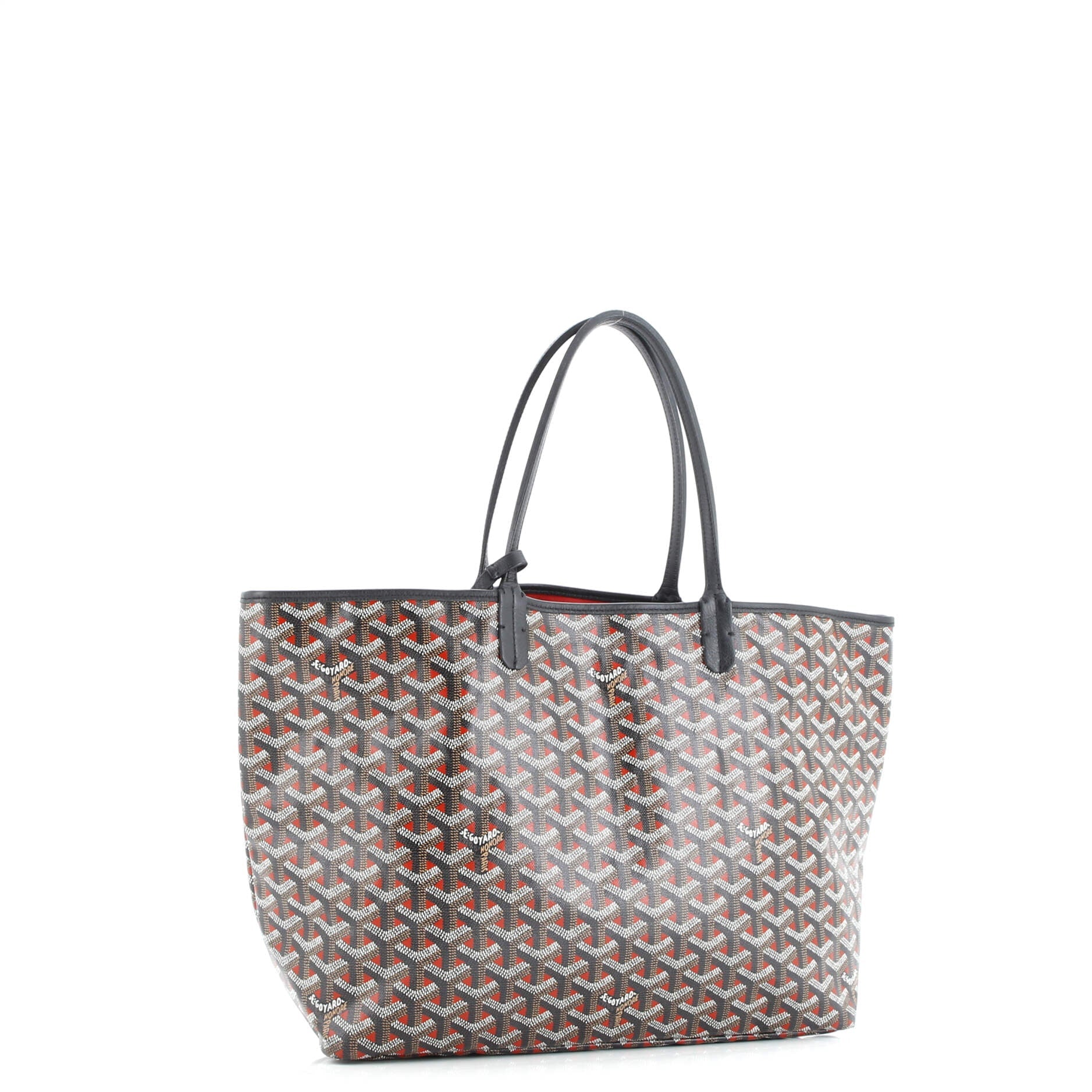 Goyard Saint Louis Tote Claire Voie Coated Canvas PM