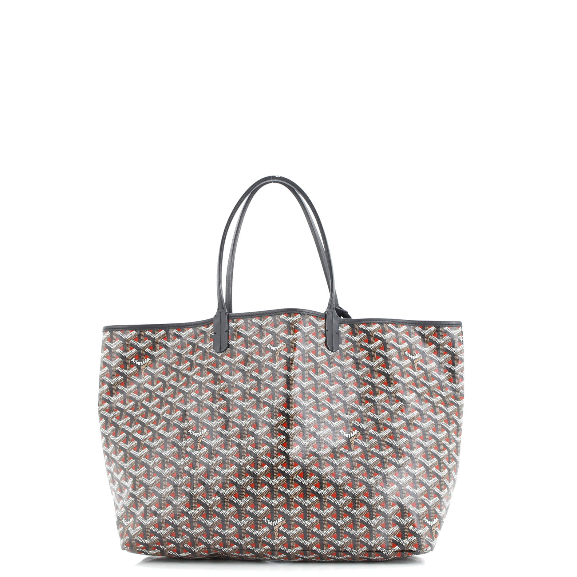 Goyard Saint Louis Tote Claire Voie Coated Canvas PM