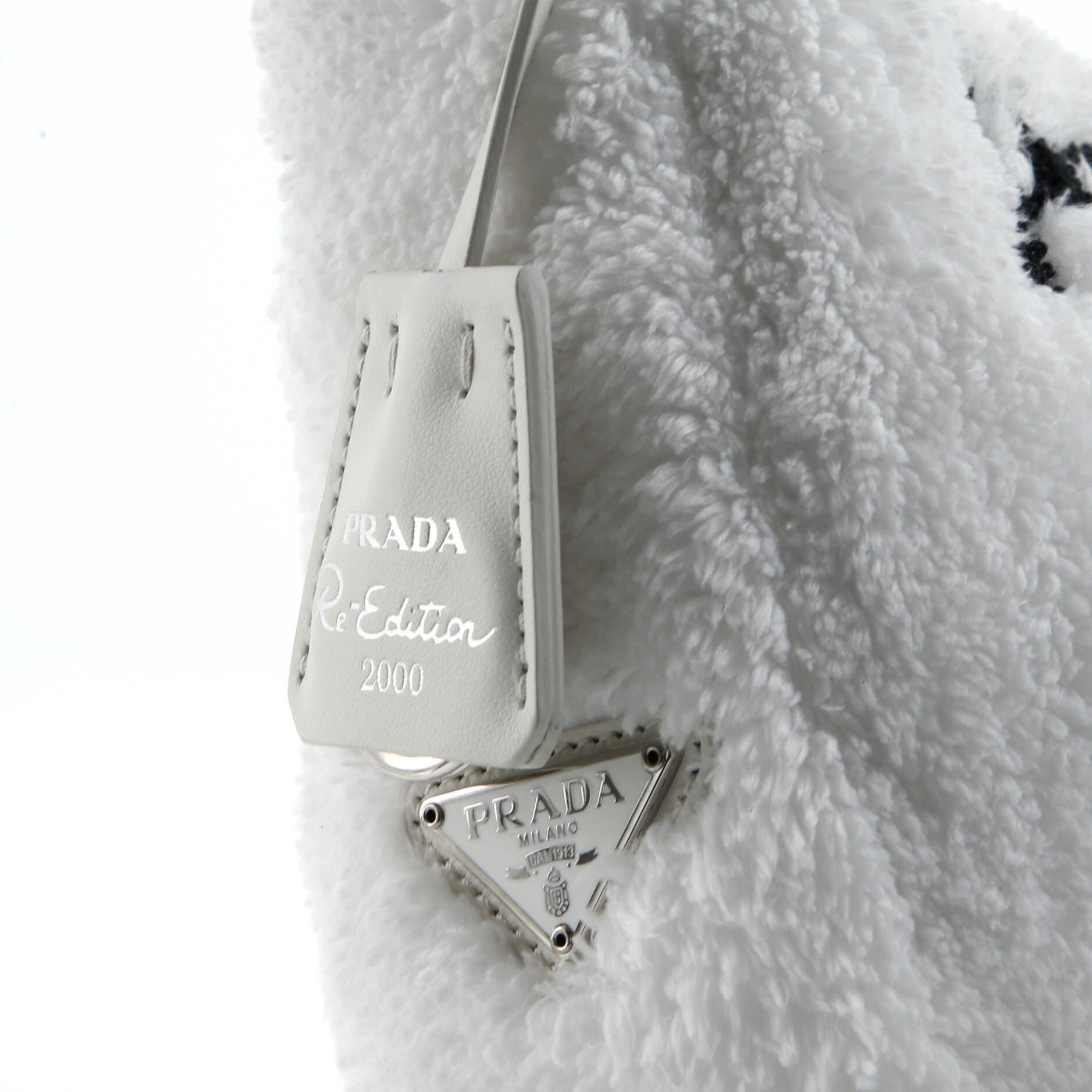 Prada Re-Edition 2000 Hobo Terry Cloth Mini
