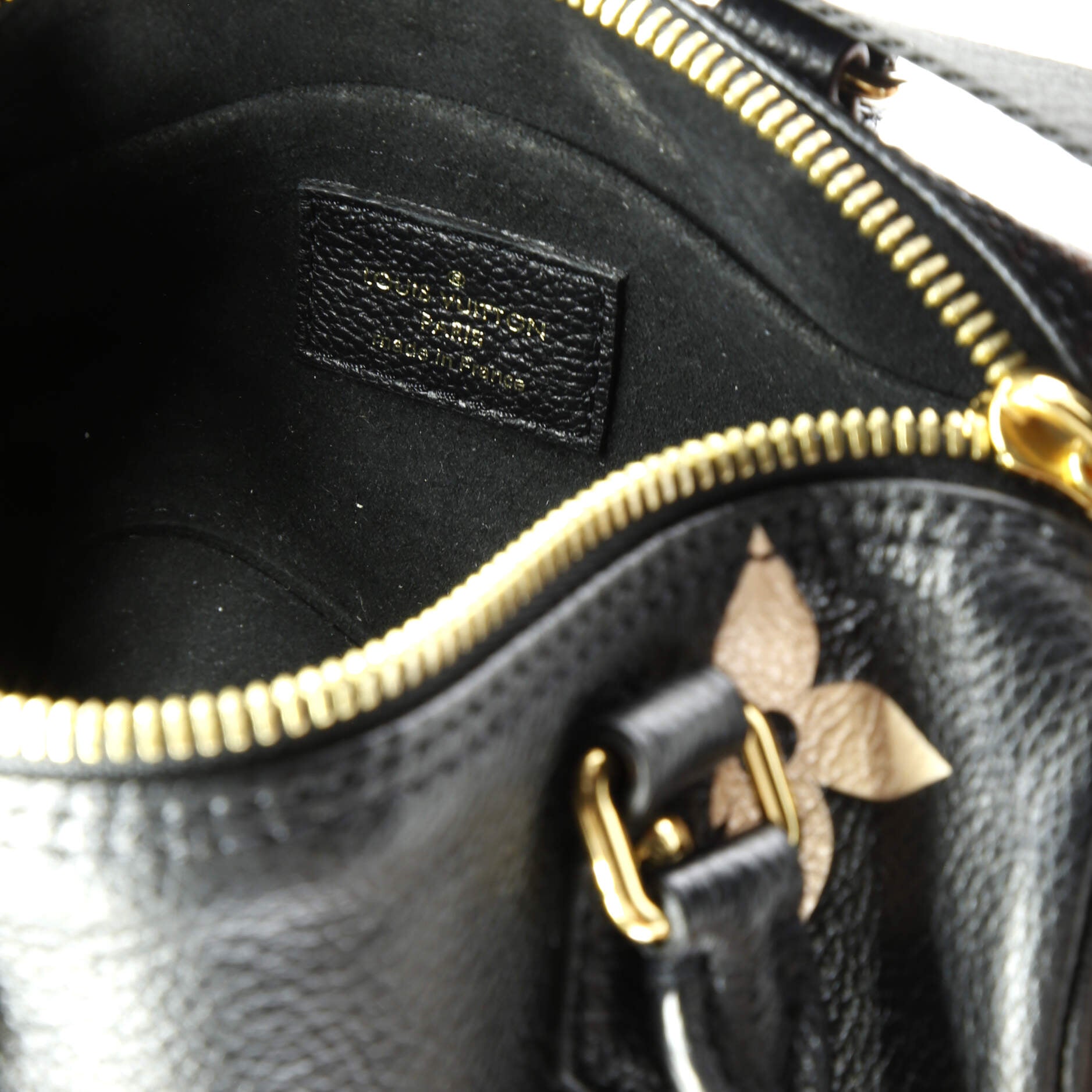 Louis Vuitton Papillon Handbag Bicolor Monogram Empreinte Giant BB