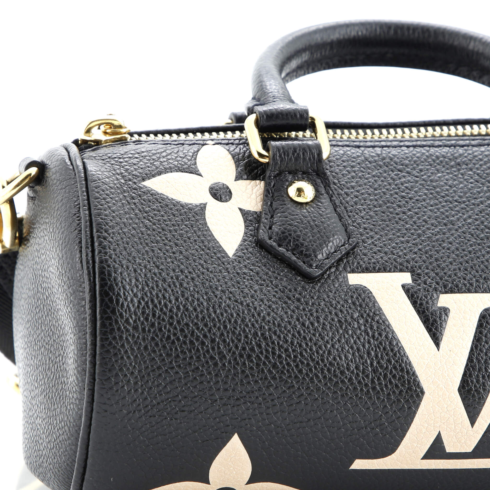 Louis Vuitton Papillon Handbag Bicolor Monogram Empreinte Giant BB