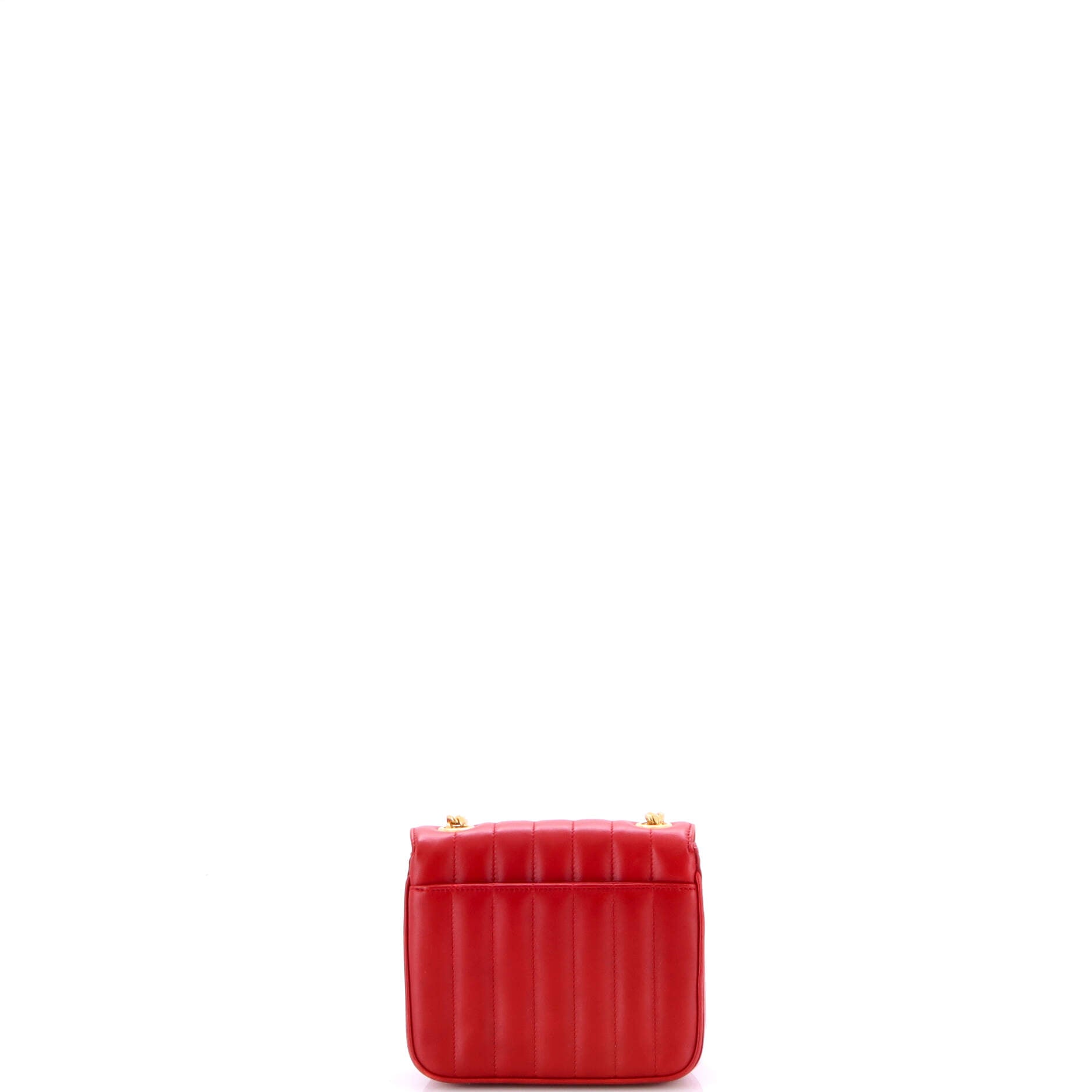 Saint Laurent Vicky Crossbody Bag Vertical Quilted Leather Small