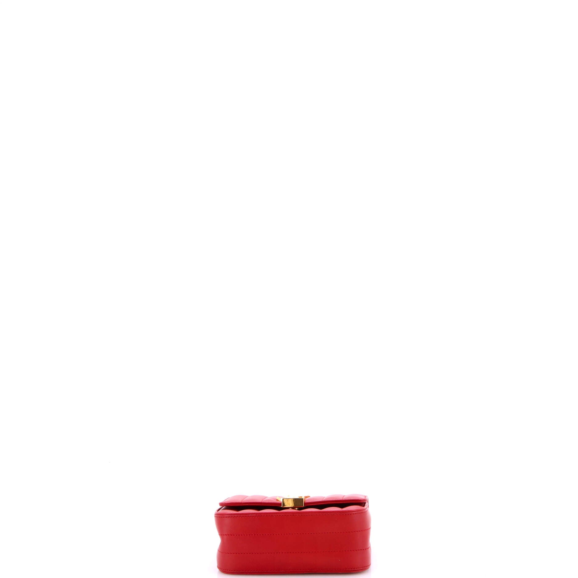 Saint Laurent Vicky Crossbody Bag Vertical Quilted Leather Small