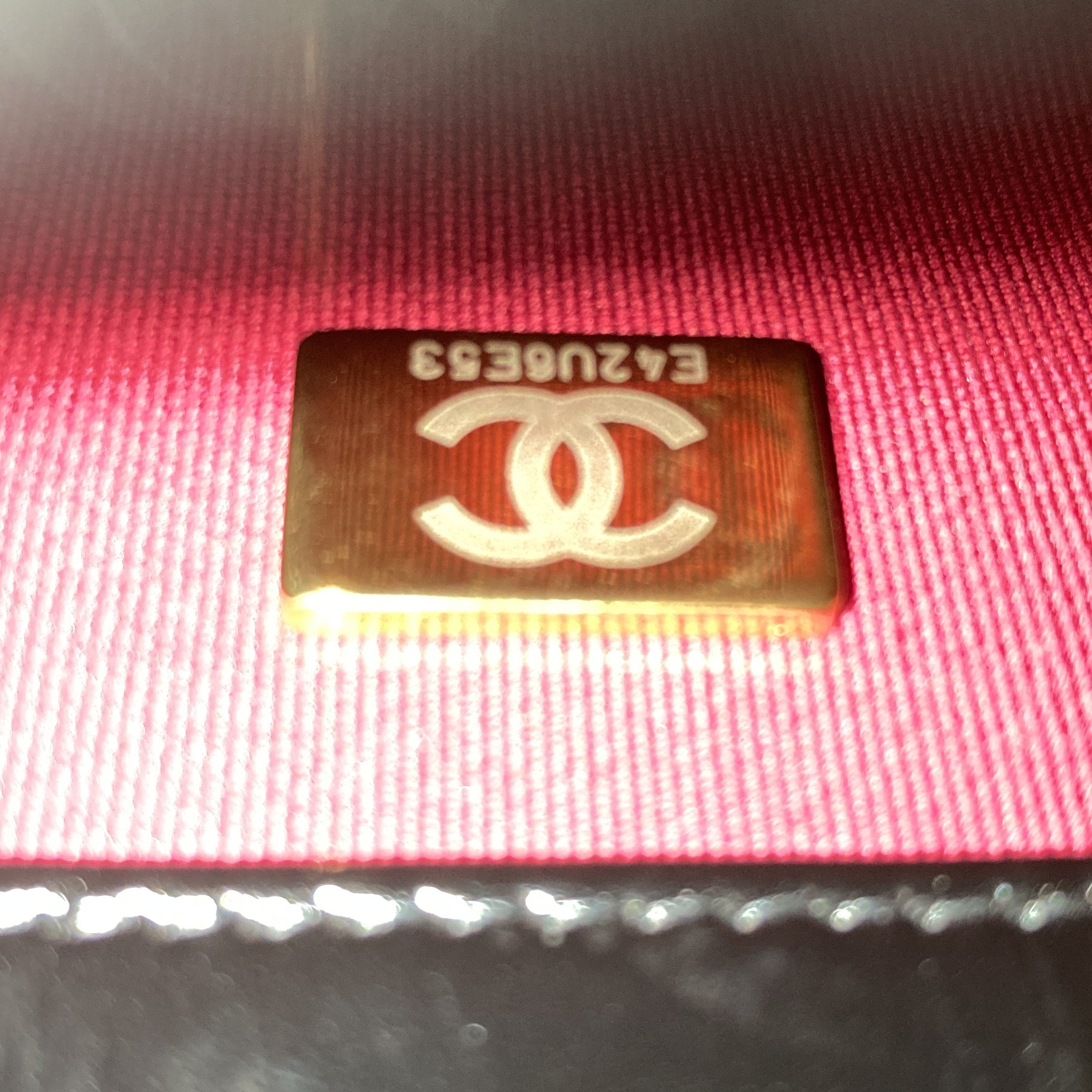 Chanel My Sweet CC Full Flap Messenger Bag Quilted Shiny Calfskin with Suede Mini