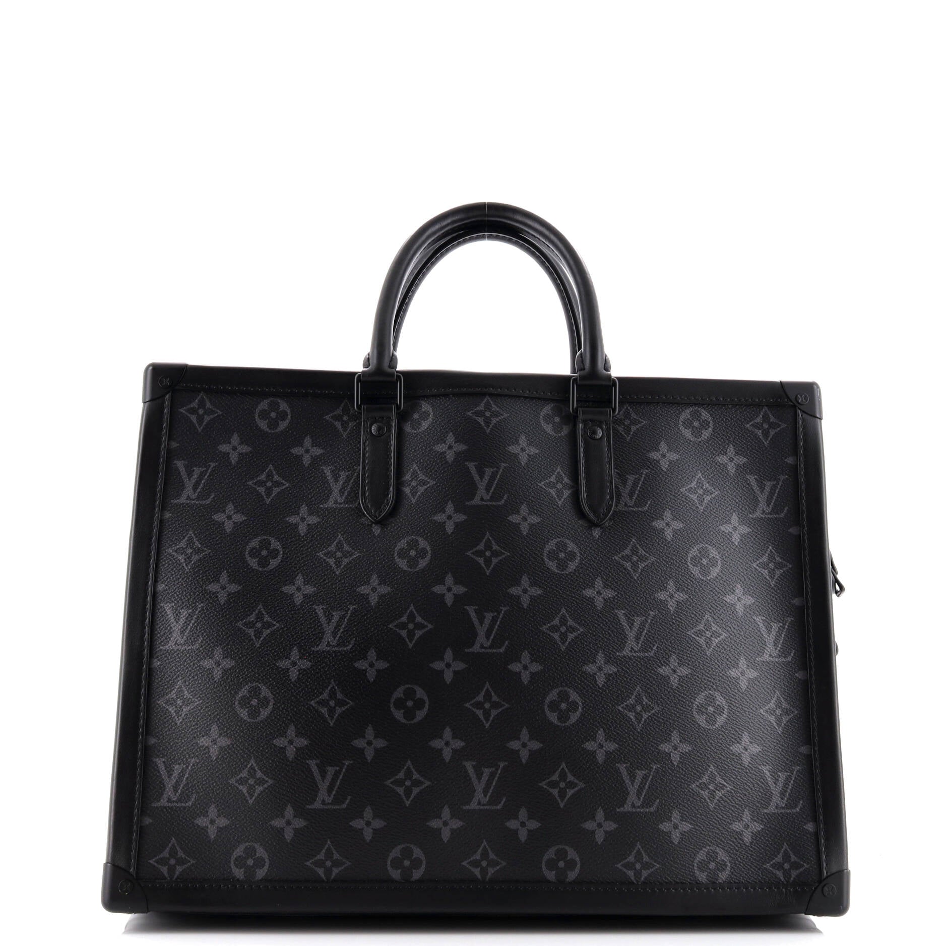 Louis Vuitton Soft Trunk Briefcase Monogram Eclipse Canvas