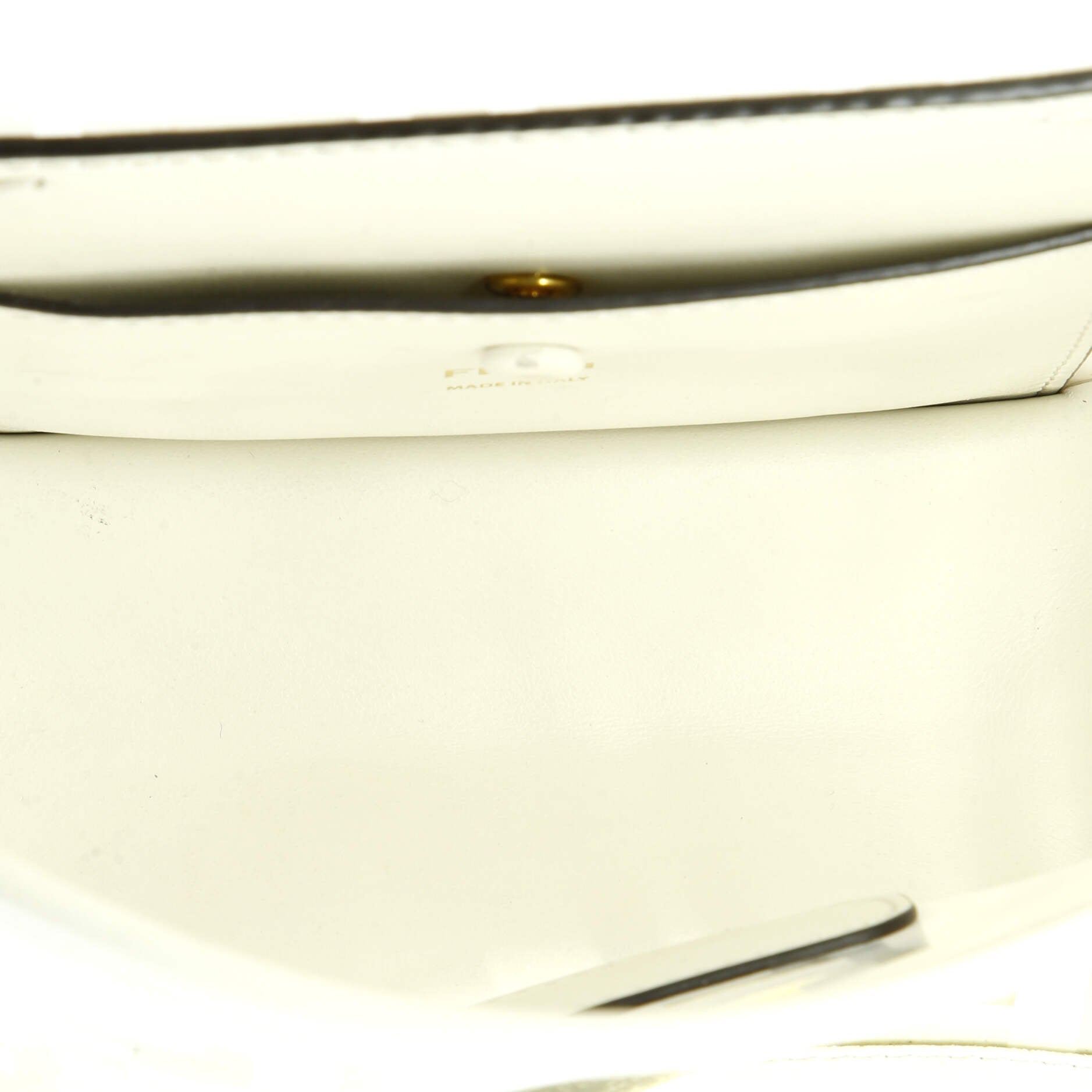 Fendi Kan I F Shoulder Bag Zucca PU Small
