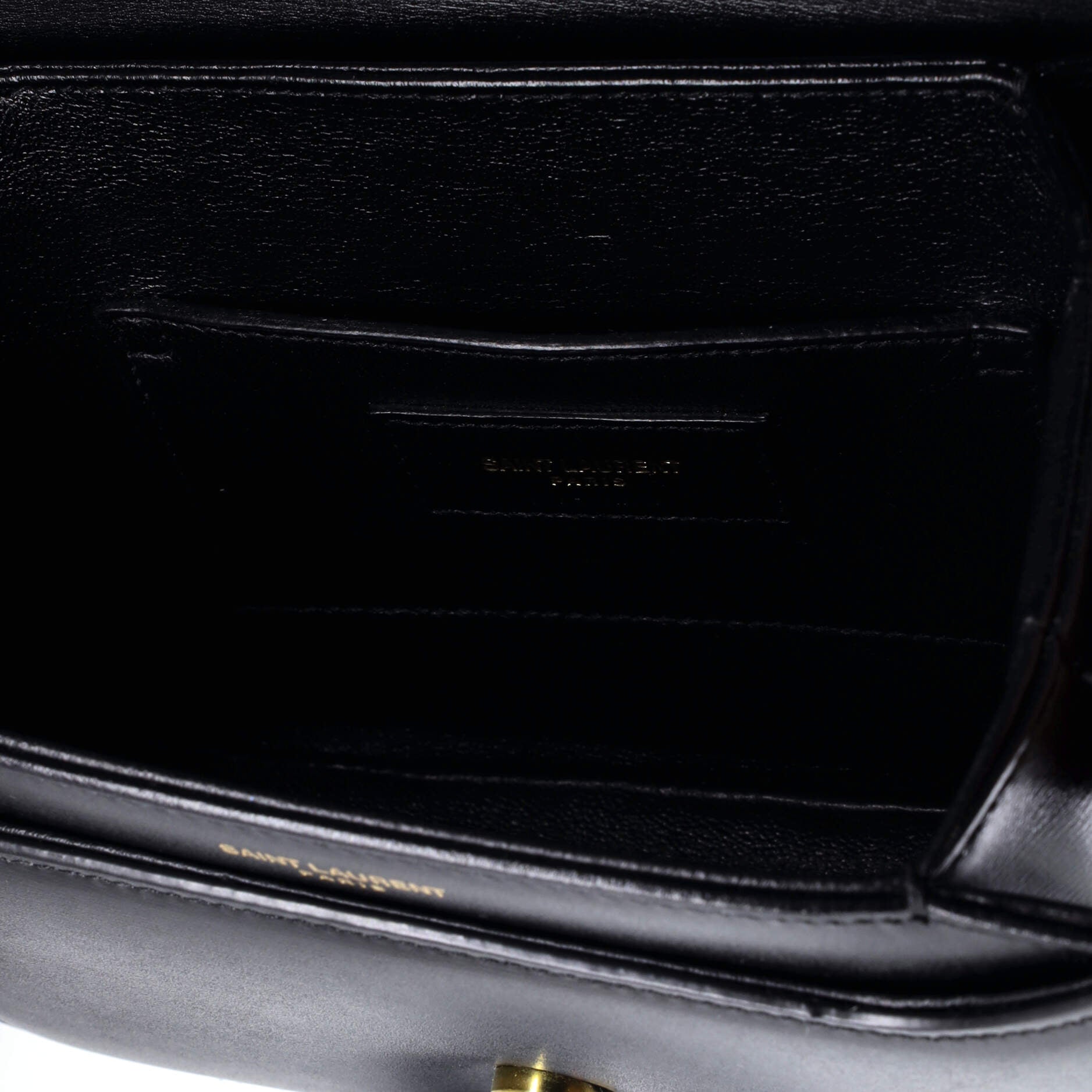 Saint Laurent Le 61 Saddle Bag Leather Small