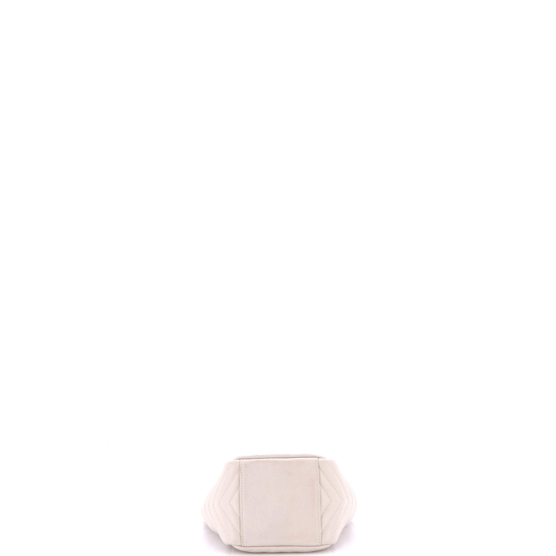 Saint Laurent Joe Bucket Bag Matelasse Chevron Leather Mini