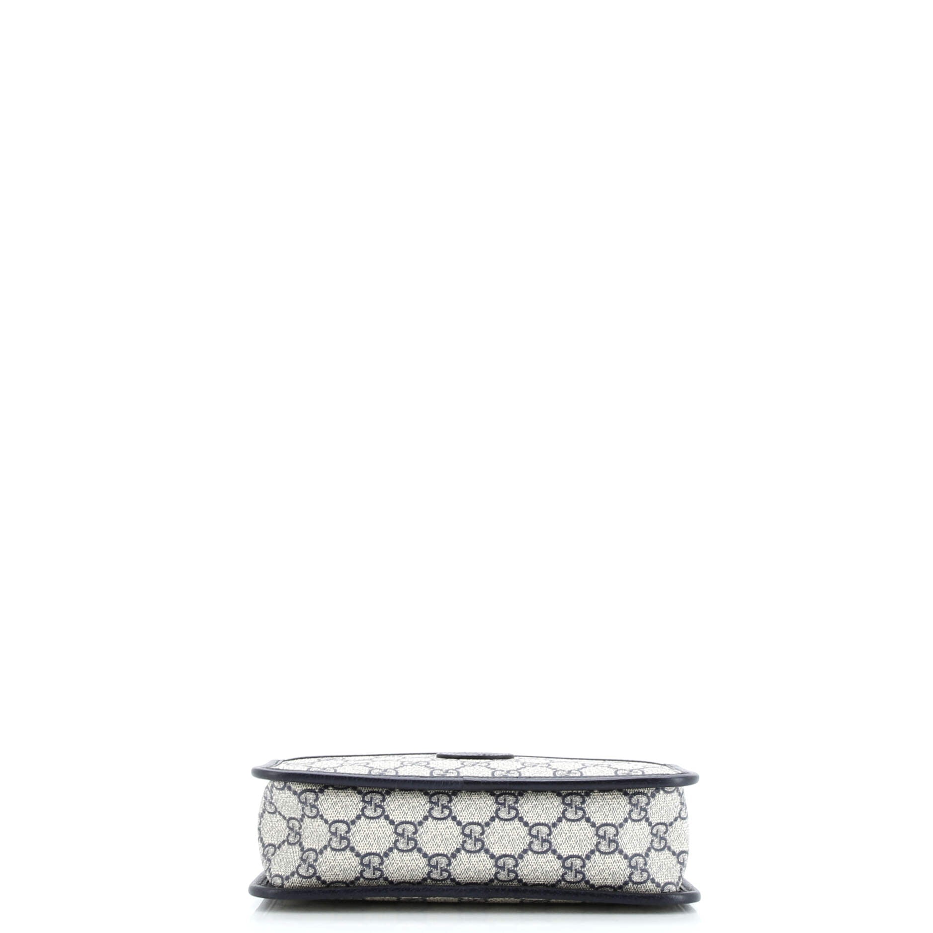 Gucci Interlocking G Patch Camera Bag GG Coated Canvas Mini