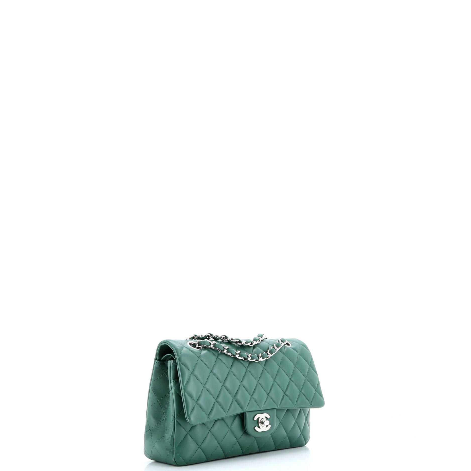 Chanel Classic Double Flap Bag Quilted Lambskin Medium