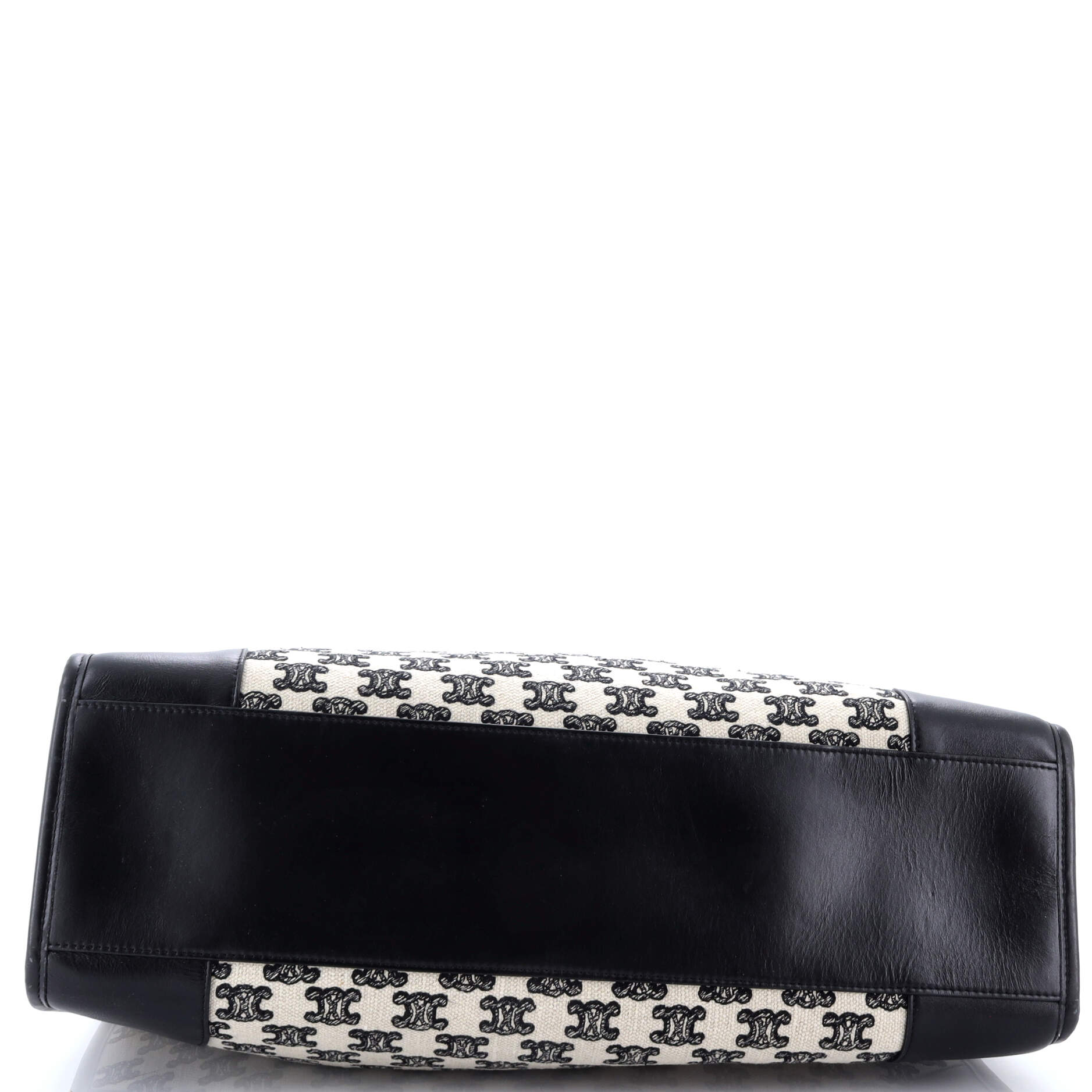 Celine Horizontal Cabas Tote Triomphe Canvas
