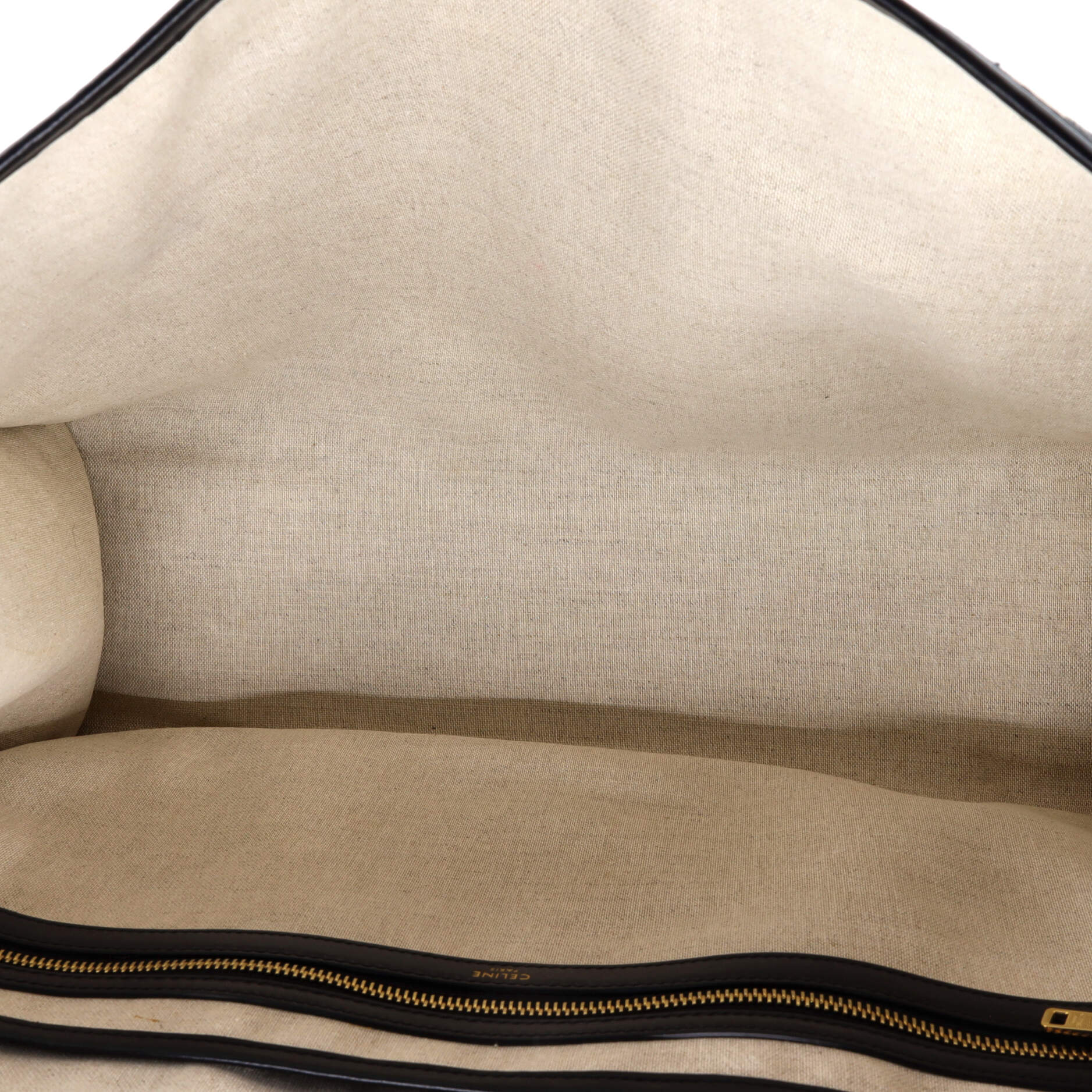 Celine Horizontal Cabas Tote Triomphe Canvas