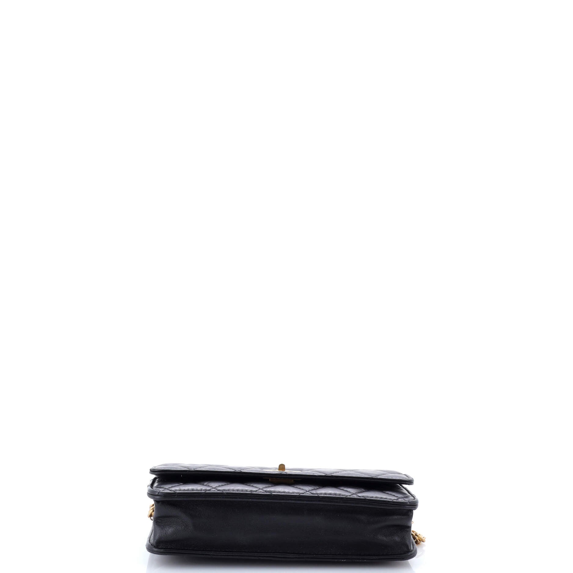 Chanel Reissue 2.55 Wallet on Chain Quilted Aged Calfskin