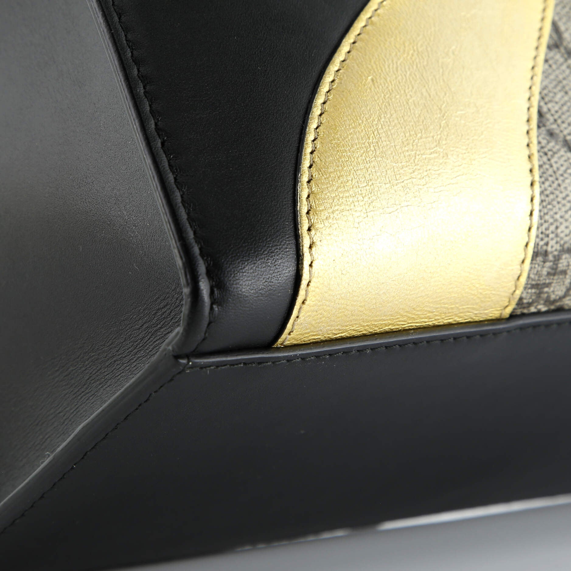 Gucci Osiride Top Handle Bag GG Coated Canvas and Leather Medium
