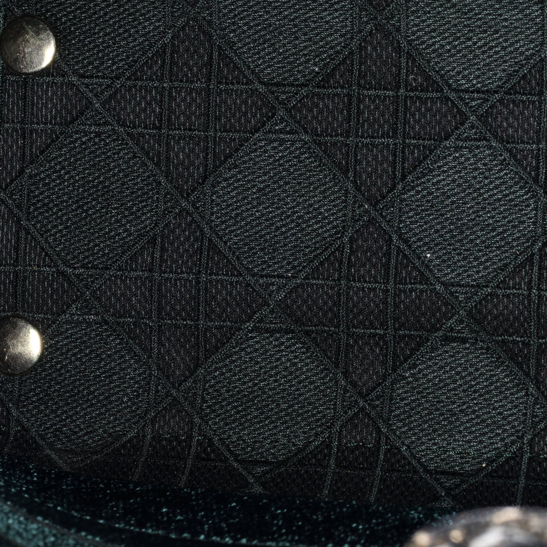 Christian Dior Lady D-Lite Bag Cannage Embroidered Velvet Medium