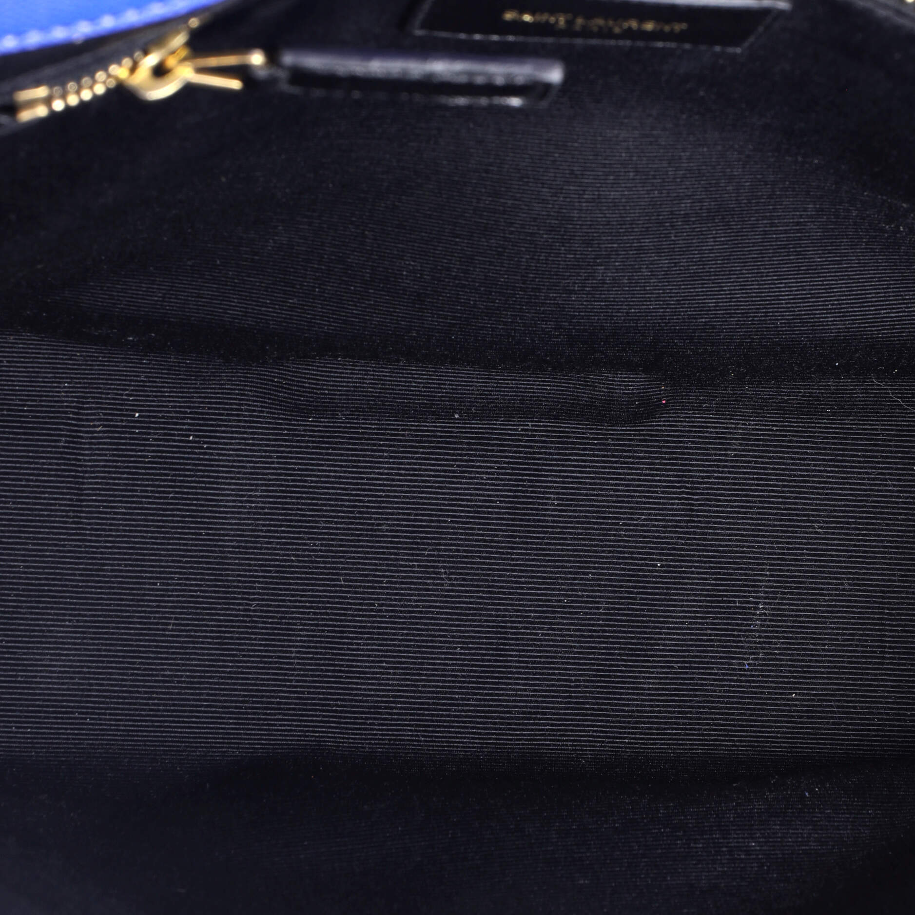 Saint Laurent Classic Monogram Envelope Satchel Matelasse Chevron Leather Large