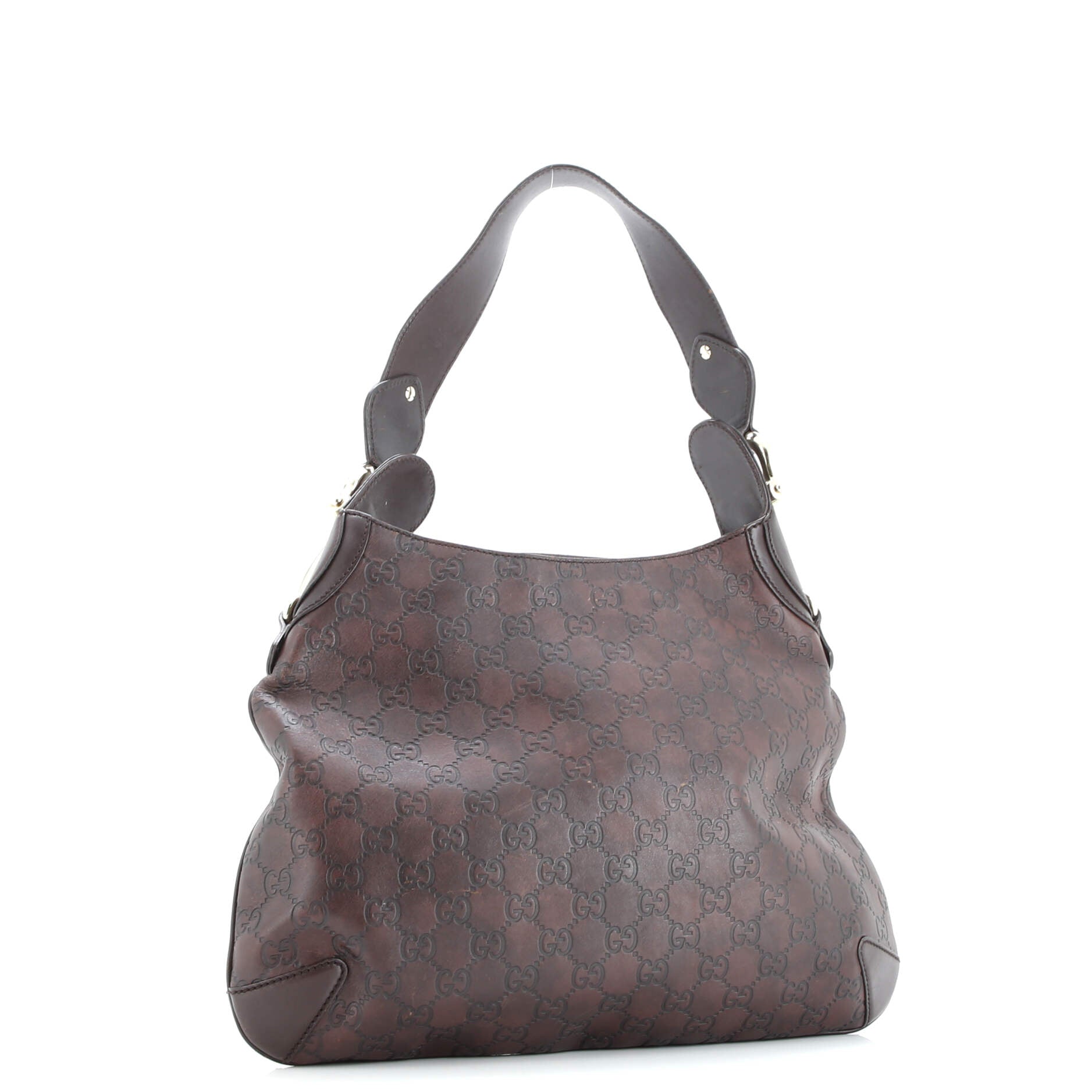 Gucci Creole Hobo Guccissima Leather Medium