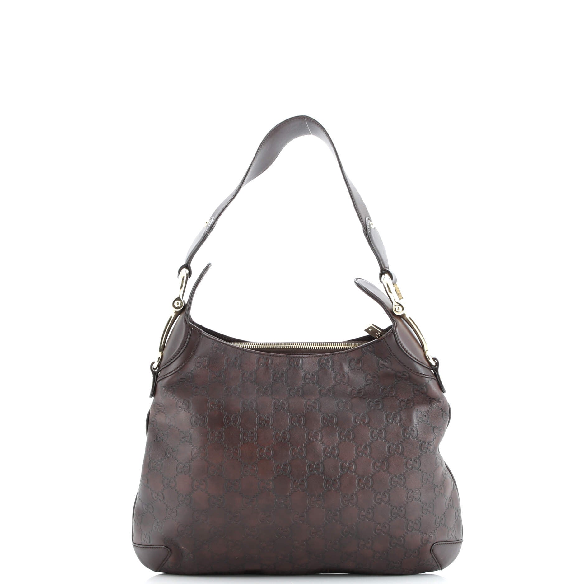 Gucci Creole Hobo Guccissima Leather Medium