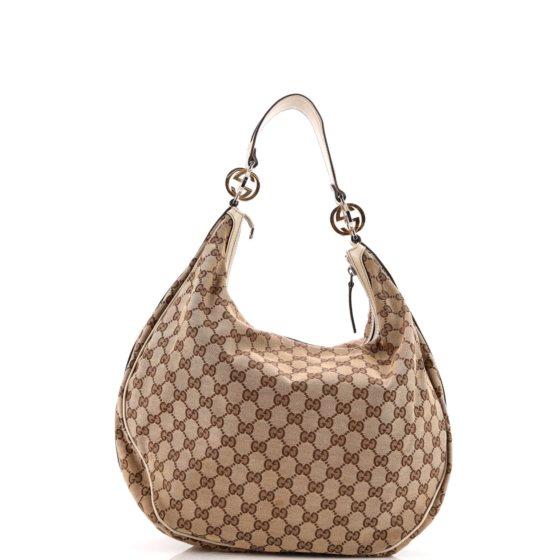 Gucci Twins Hobo GG Canvas Medium