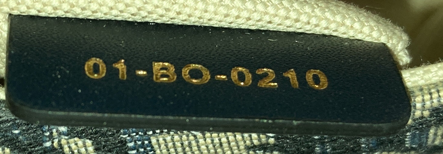 Christian Dior Saddle Handbag with Strap Oblique Canvas Mini