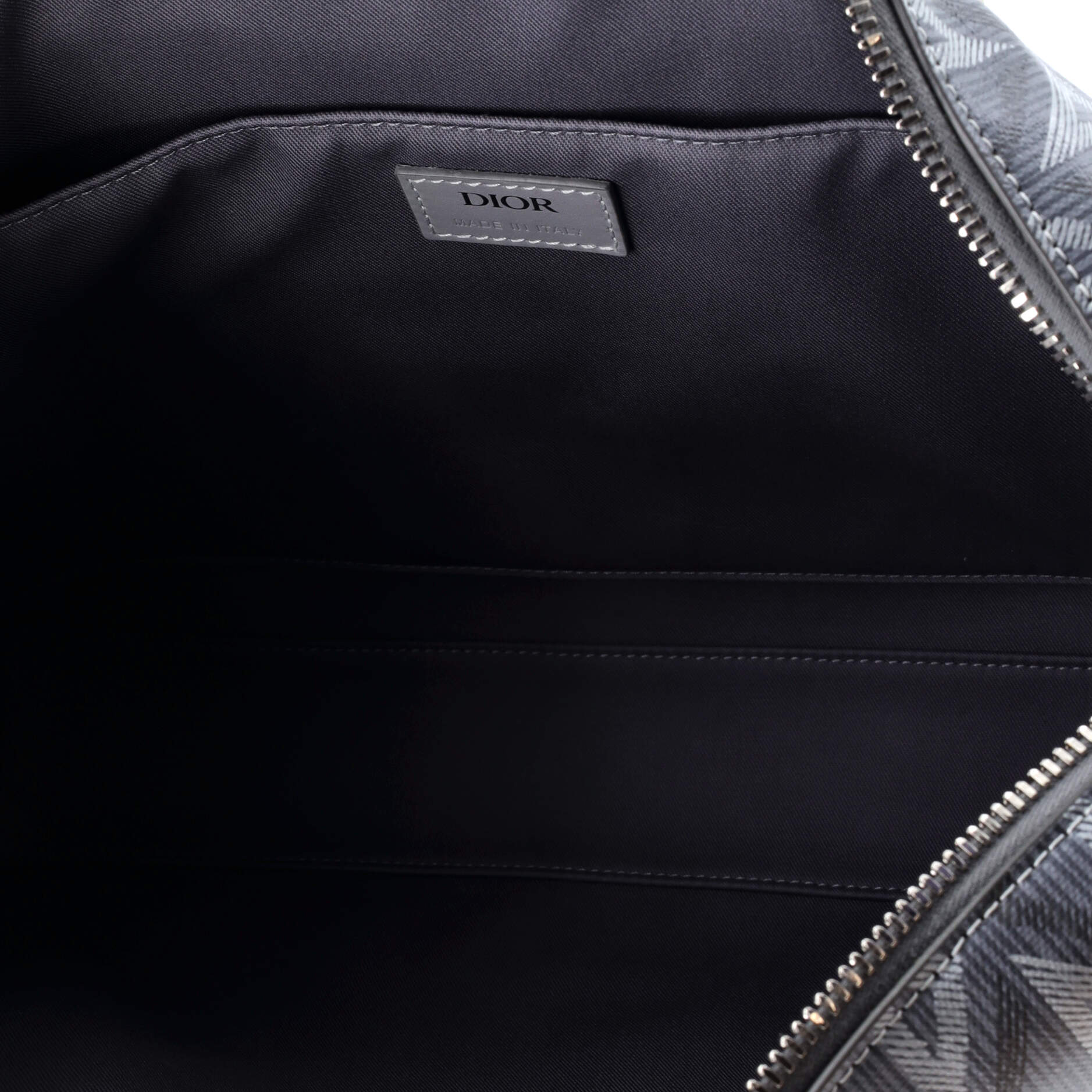 Christian Dior Lingot Briefcase CD Diamond Coated Canvas and Leather