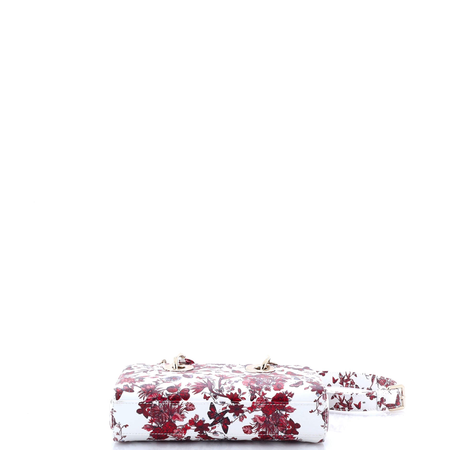Christian Dior Lady D-Joy Bag Printed Leather Small