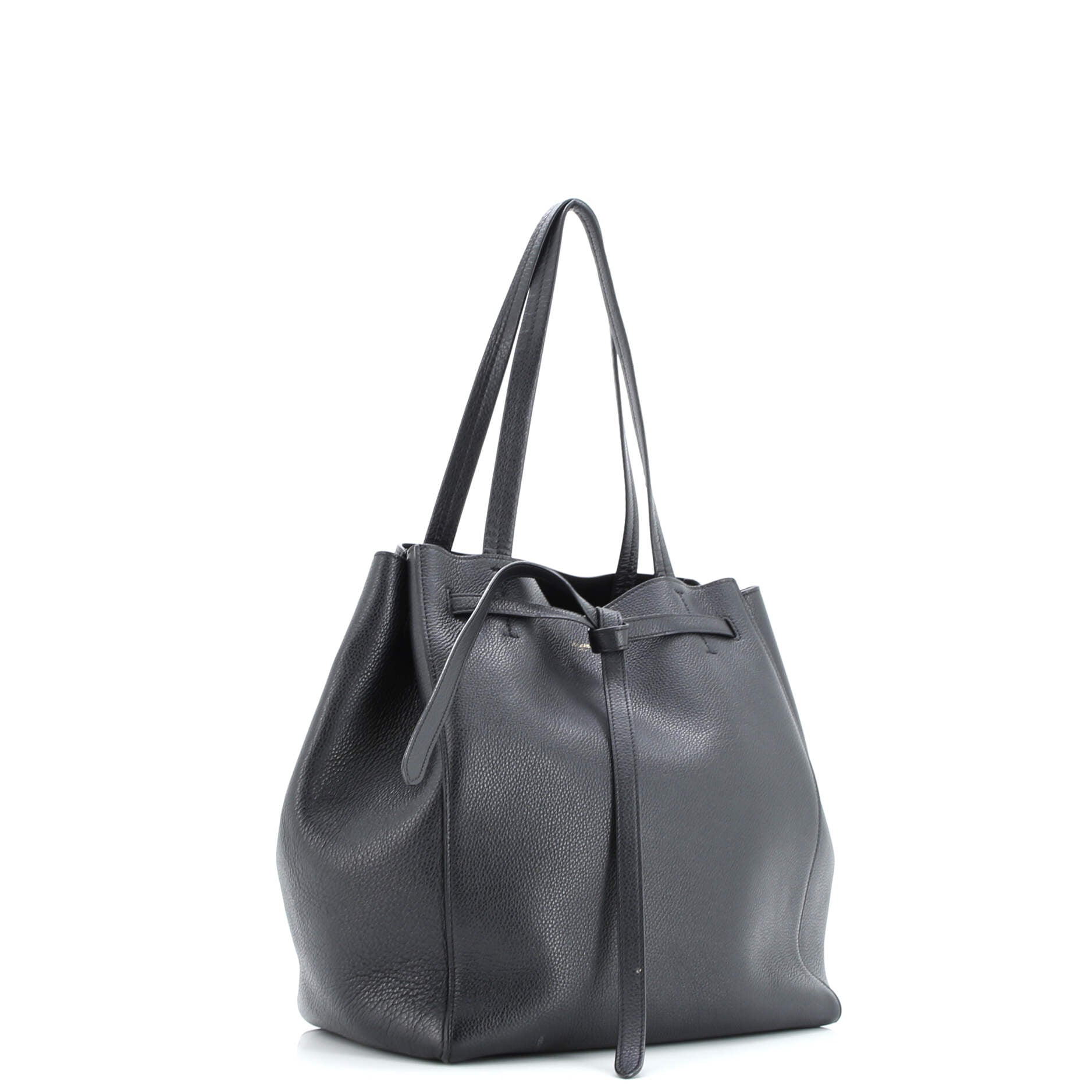 Celine Phantom Tie Cabas Tote Leather Medium