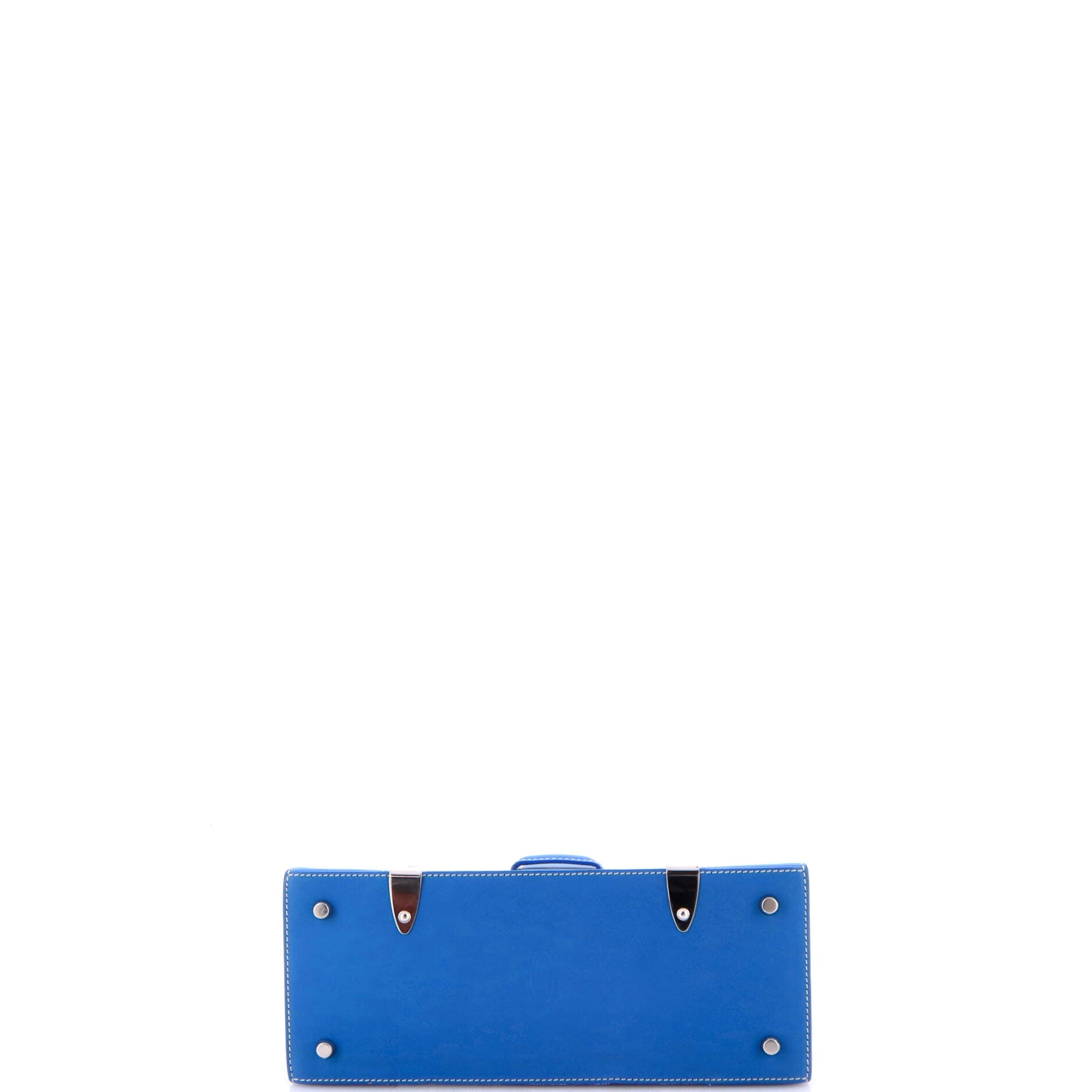 Goyard Saigon Top Handle Bag Coated Canvas with Leather PM
