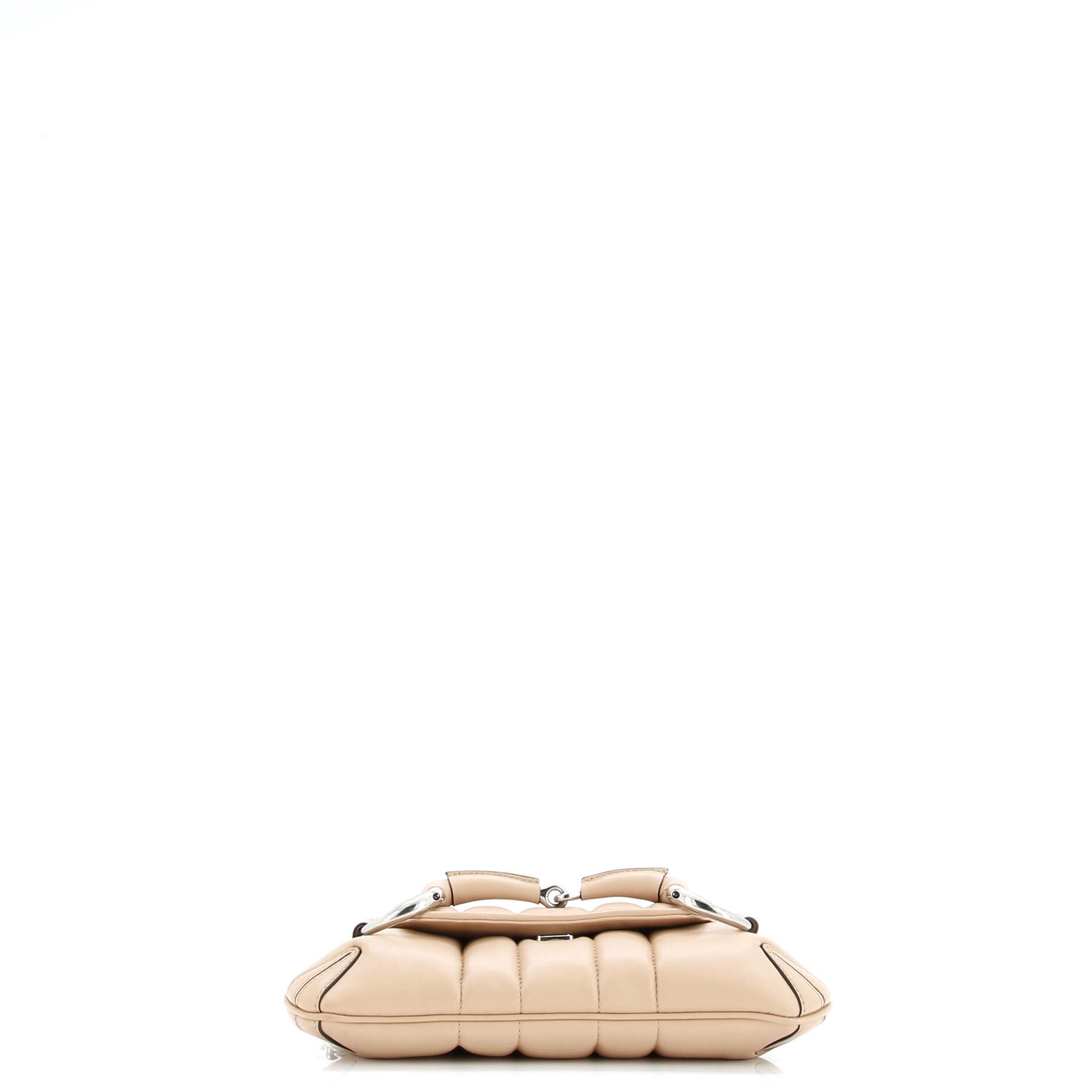 Gucci Horsebit Chain Shoulder Bag Vertical Quilted Leather Small