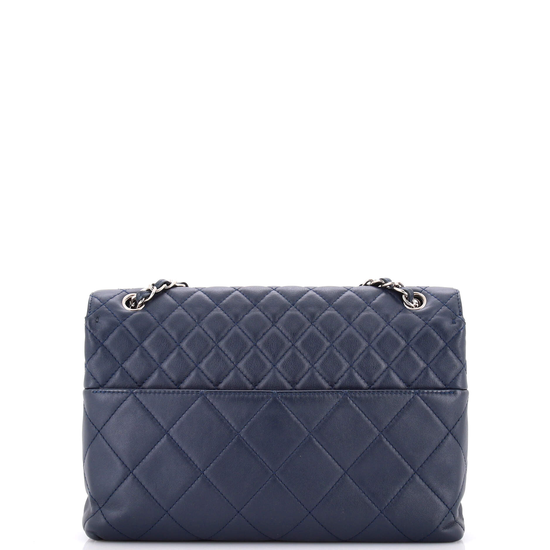 Chanel In The Business Flap Bag Quilted Calfskin Maxi