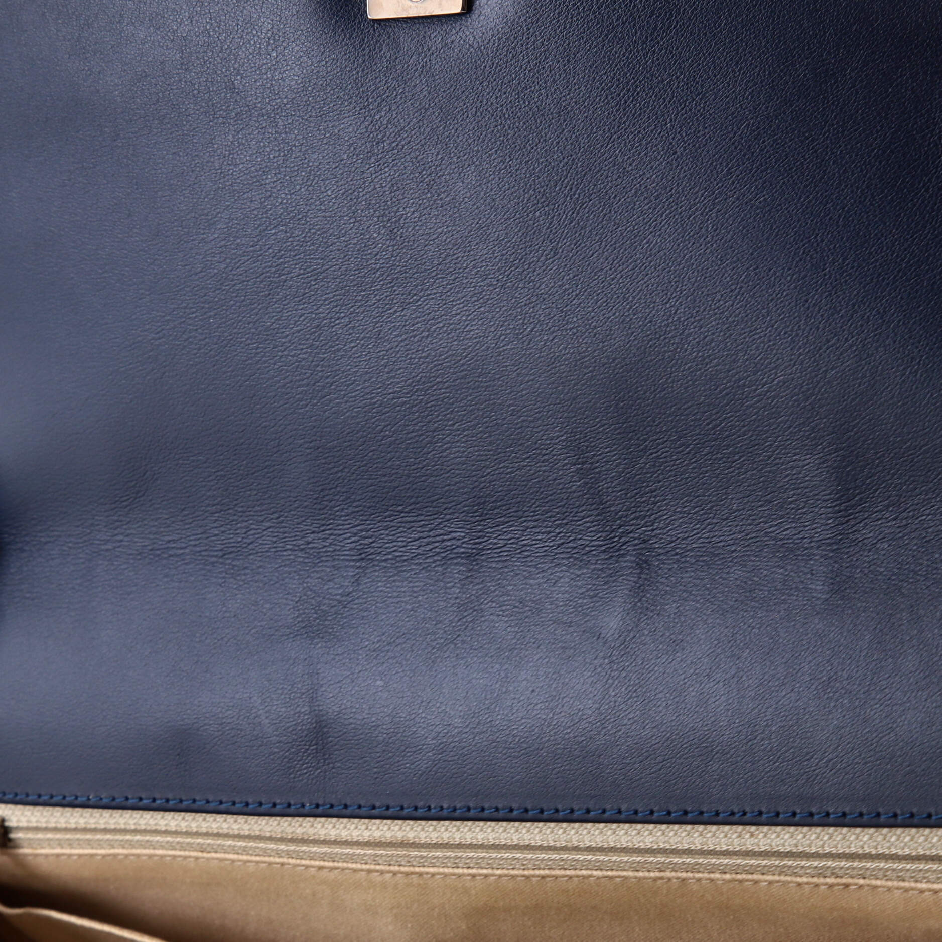 Chanel In The Business Flap Bag Quilted Calfskin Maxi