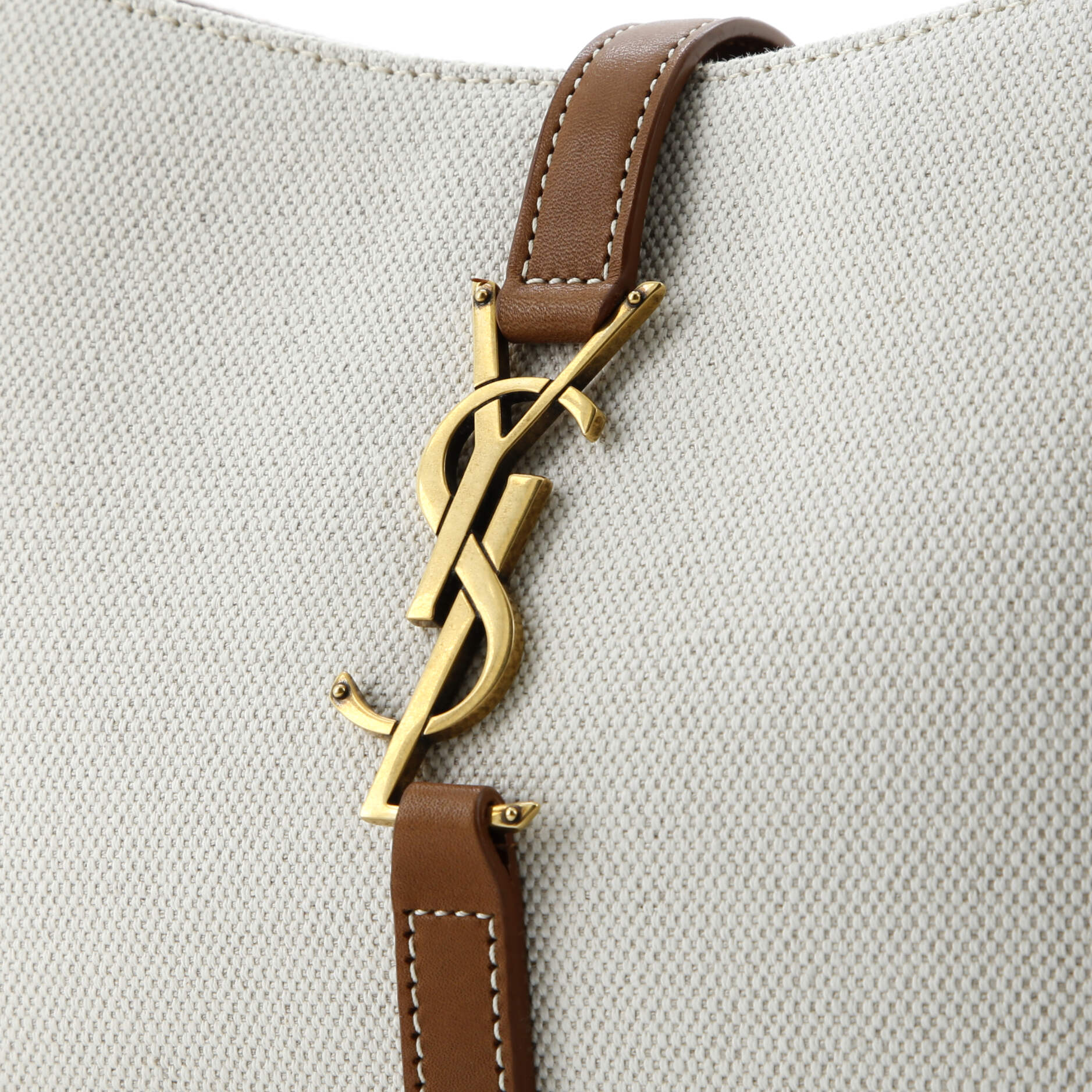 Saint Laurent Le 5 a 7 Hobo Canvas Small